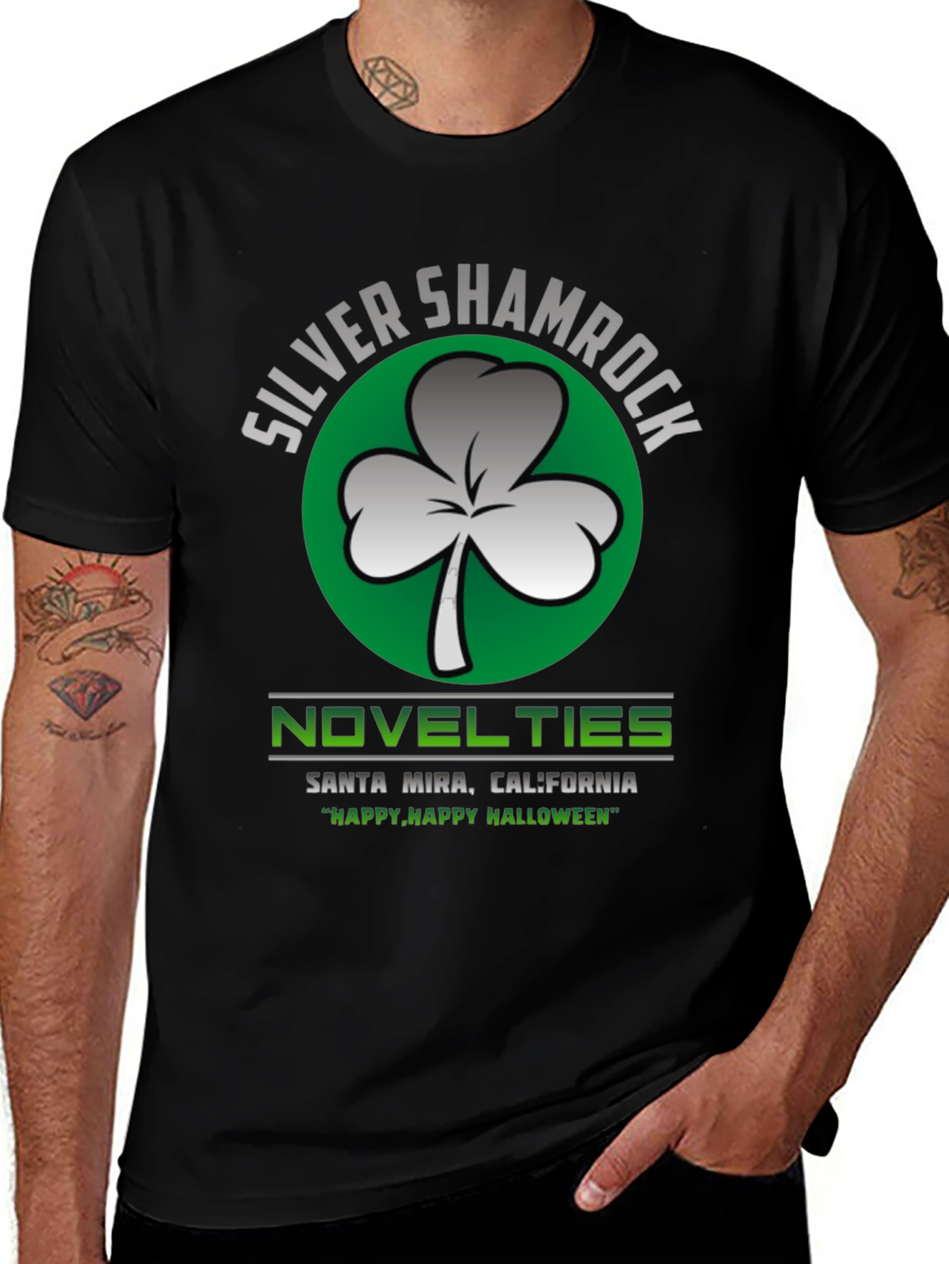 Silver Shamrock Novelties Graphic Tee