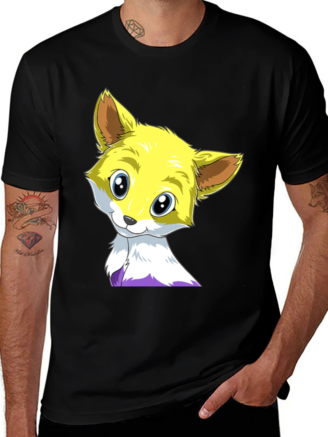 Nonbinary Pride Fox T-Shirt