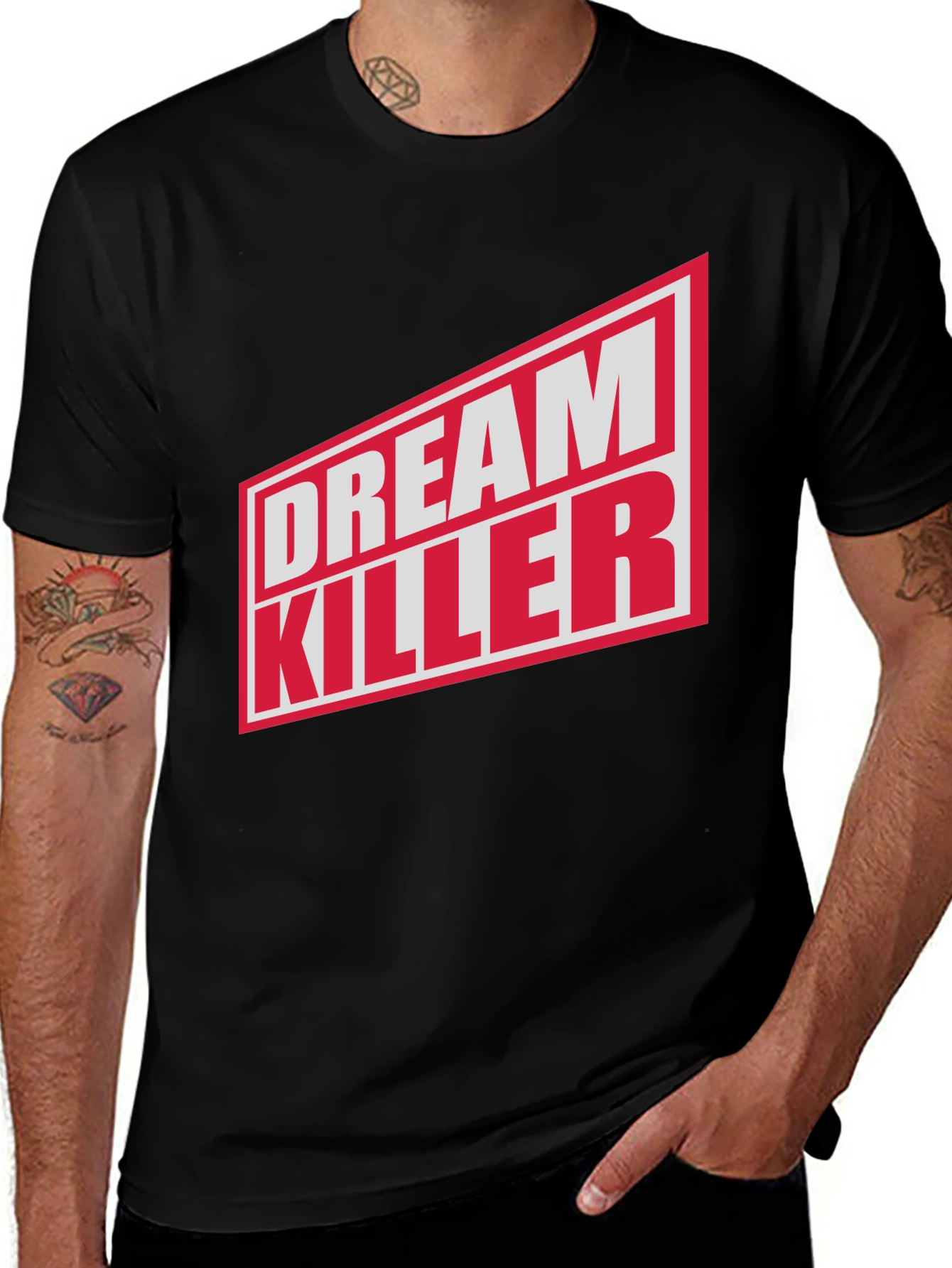 Variant 7 of Dream Killer Graphic Tee - Bold Statement Shirt