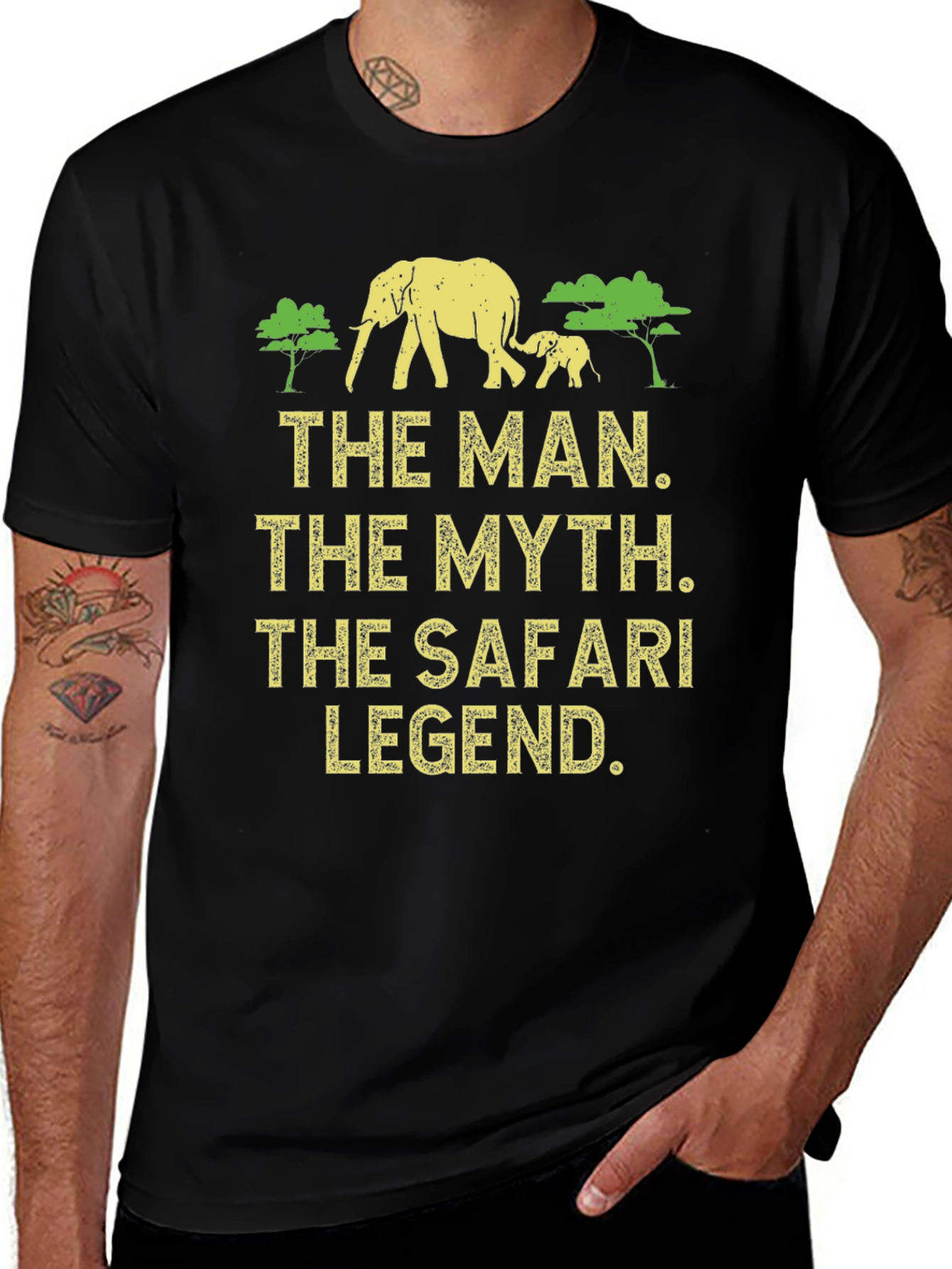 Variant 16 of The Safari Legend Men's Graphic Tee