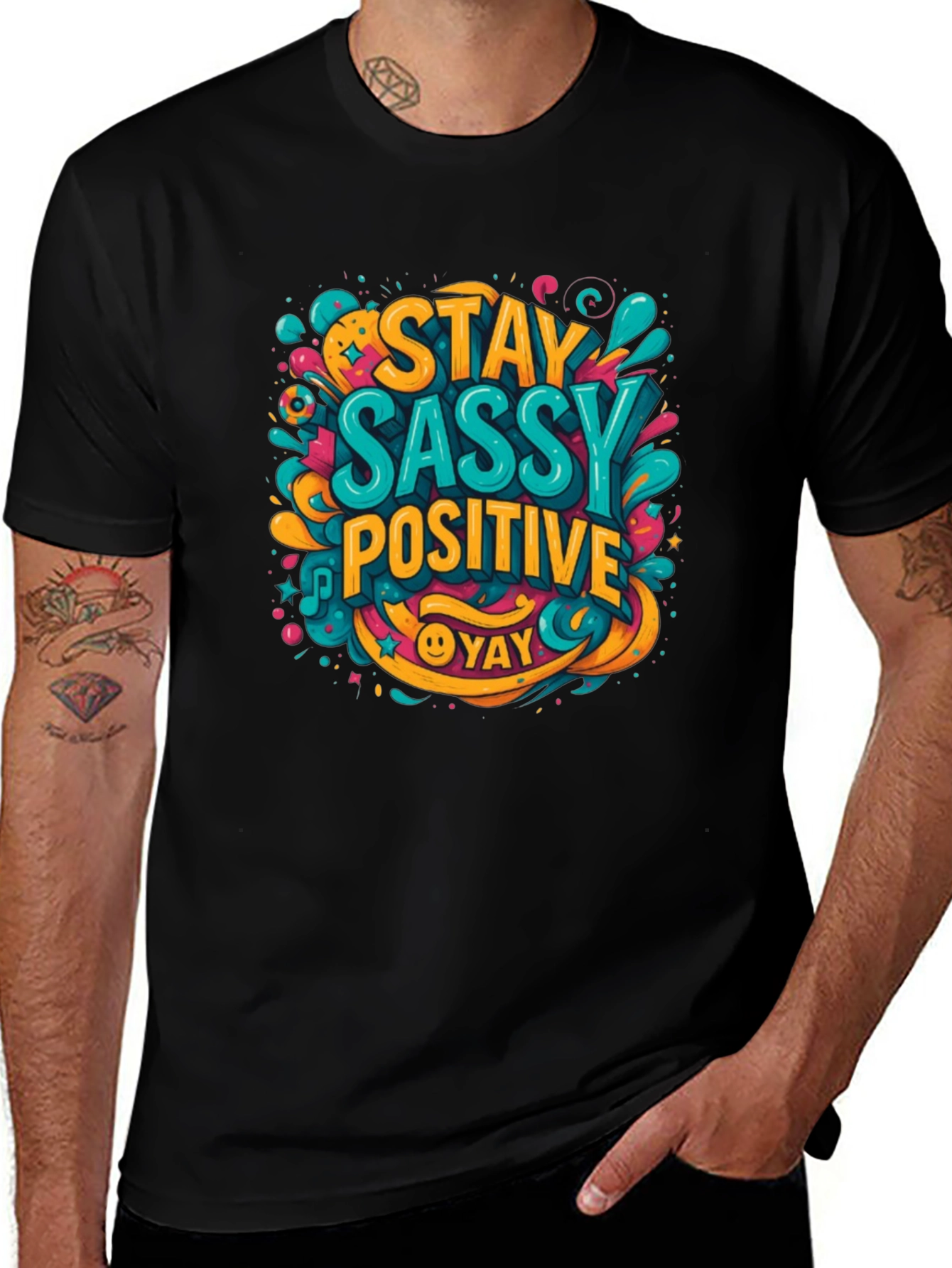 Variant 20 of Stay Sassy Graphic Tee