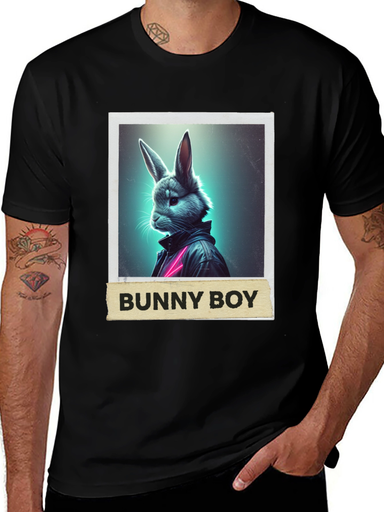 Variant 28 of Bunny Boy T-Shirt - Urban Style