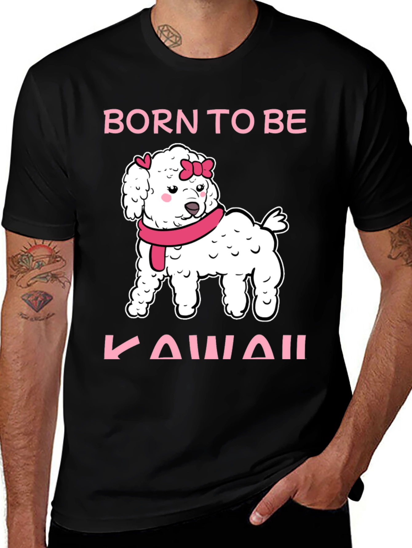 Variant 19 of Born to Be Kawaii Dog T-Shirt
