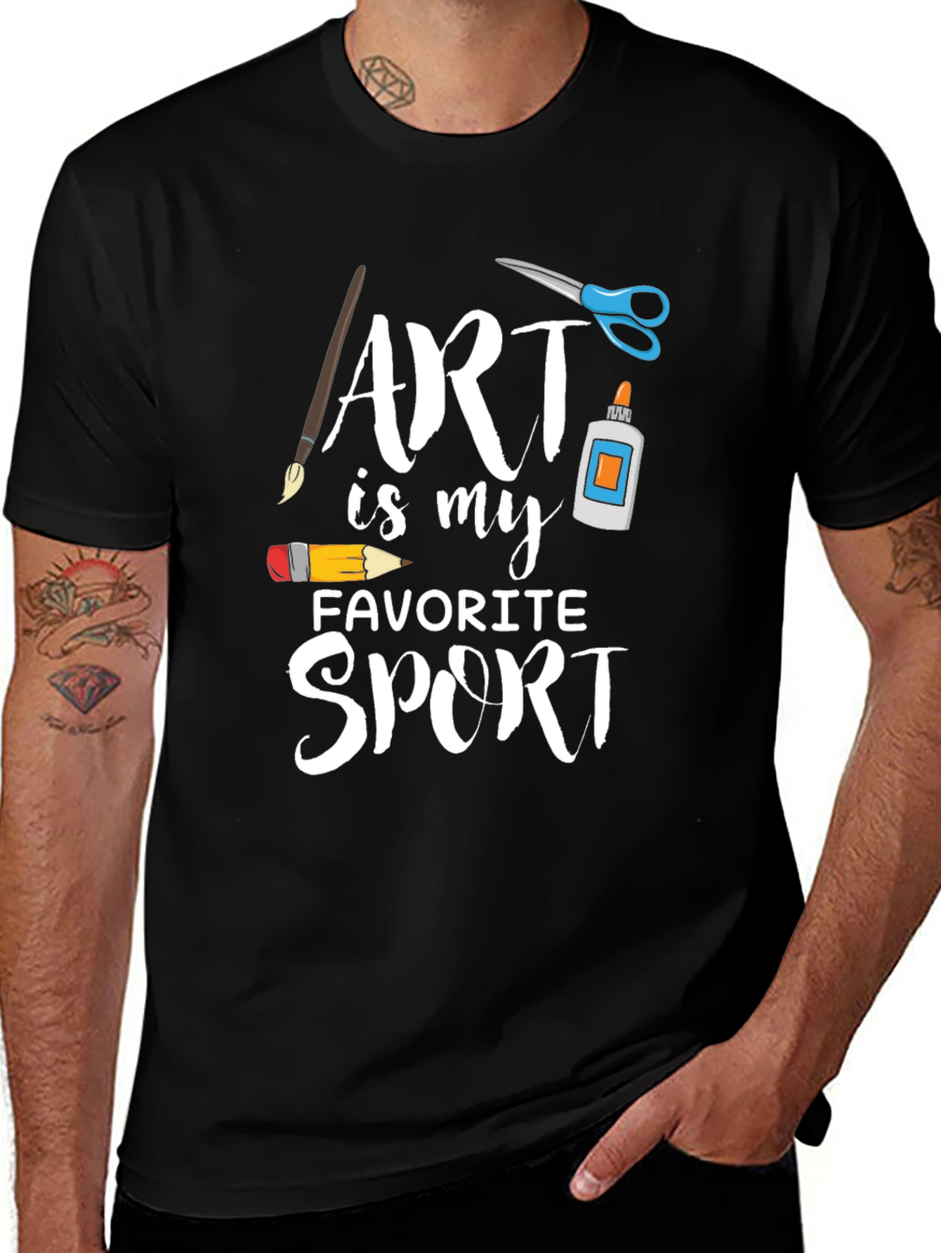 Variant 20 of Art is My Favorite Sport T-Shirt