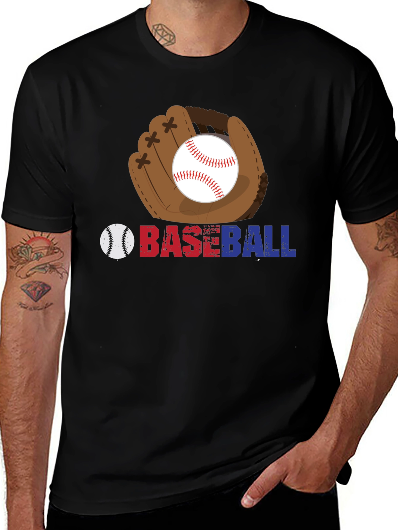 Variant 6 of Baseball Glove T-Shirt - Sports Tee