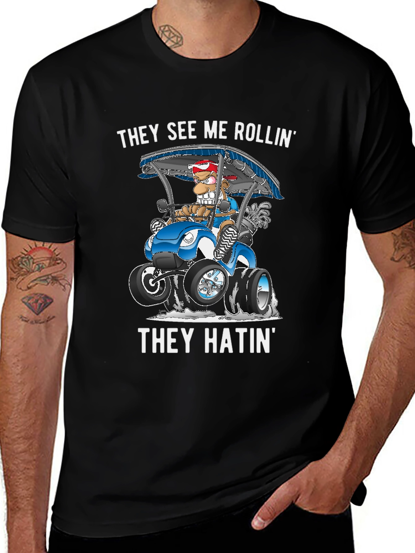 Variant 28 of They See Me Rollin' T-Shirt