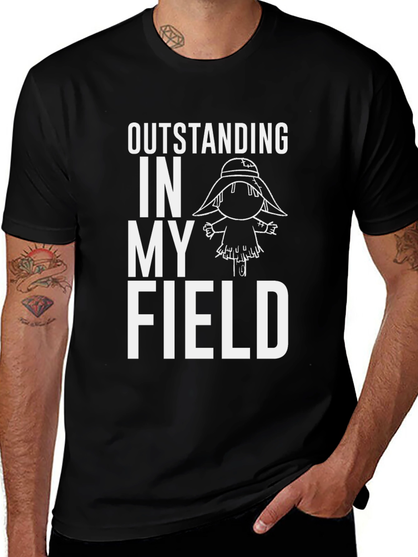 Variant 9 of Outstanding in My Field Graphic Tee