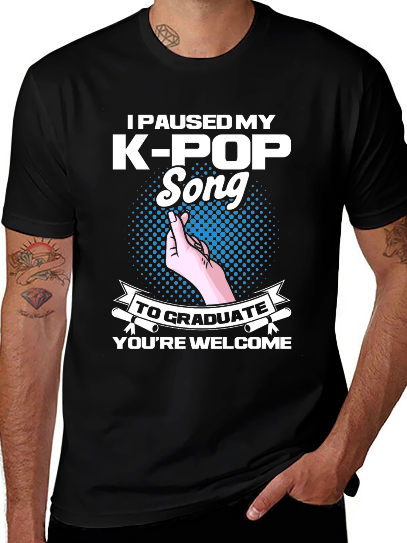 K-Pop Graduation Funny T-Shirt