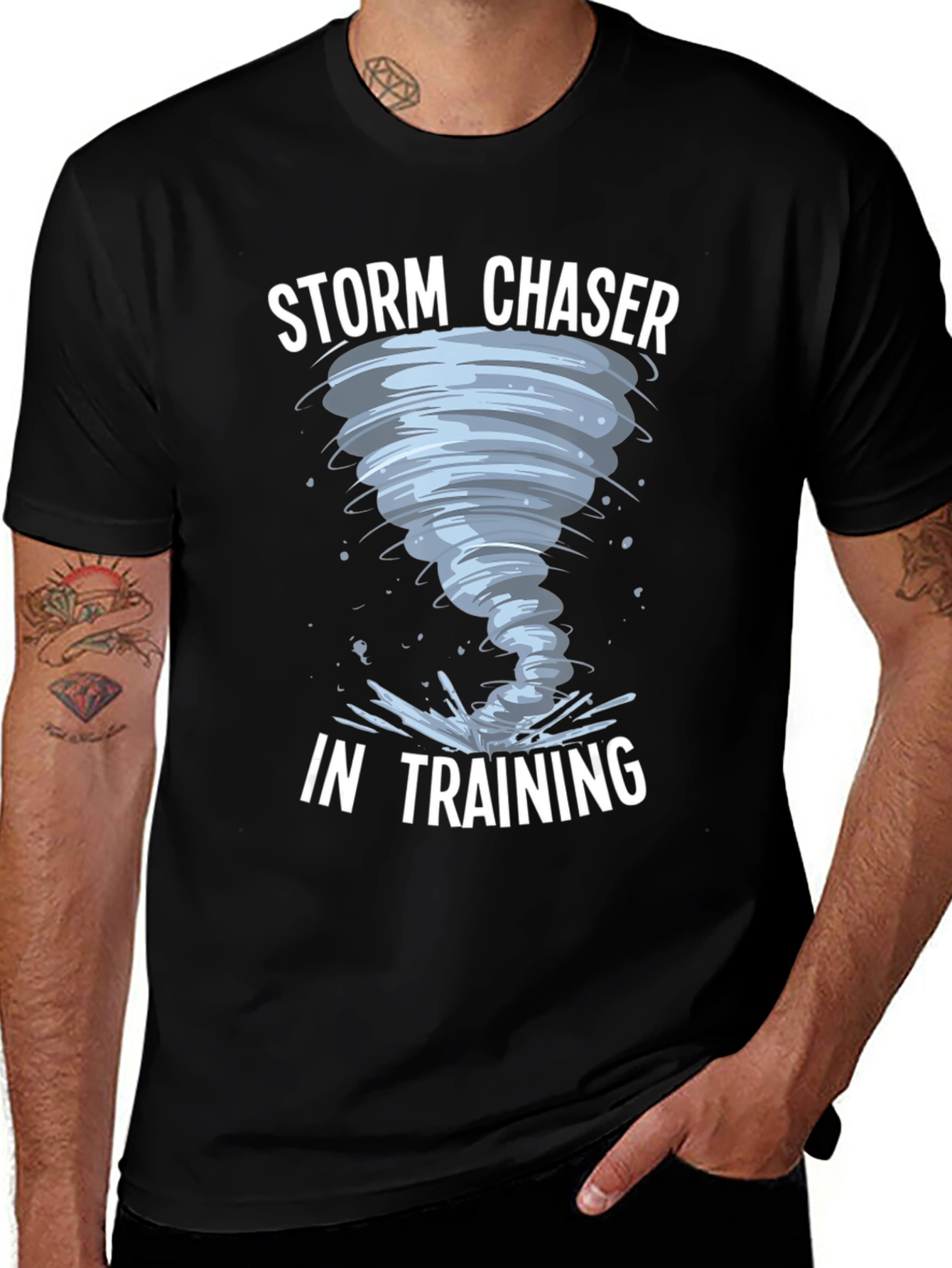 Variant 3 of Storm Chaser in Training T-Shirt