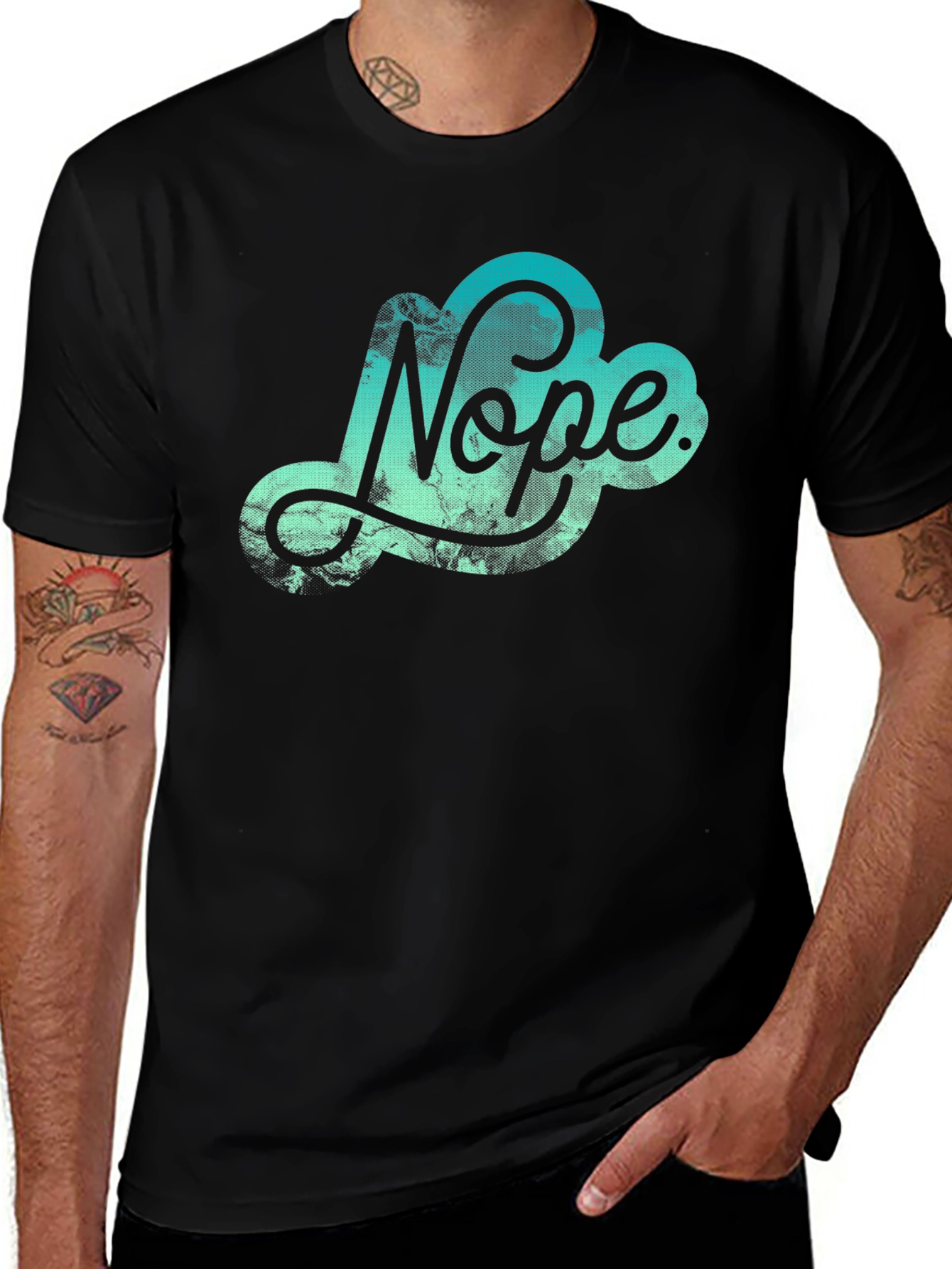 Nope Graphic Tee - Cool Casual Style