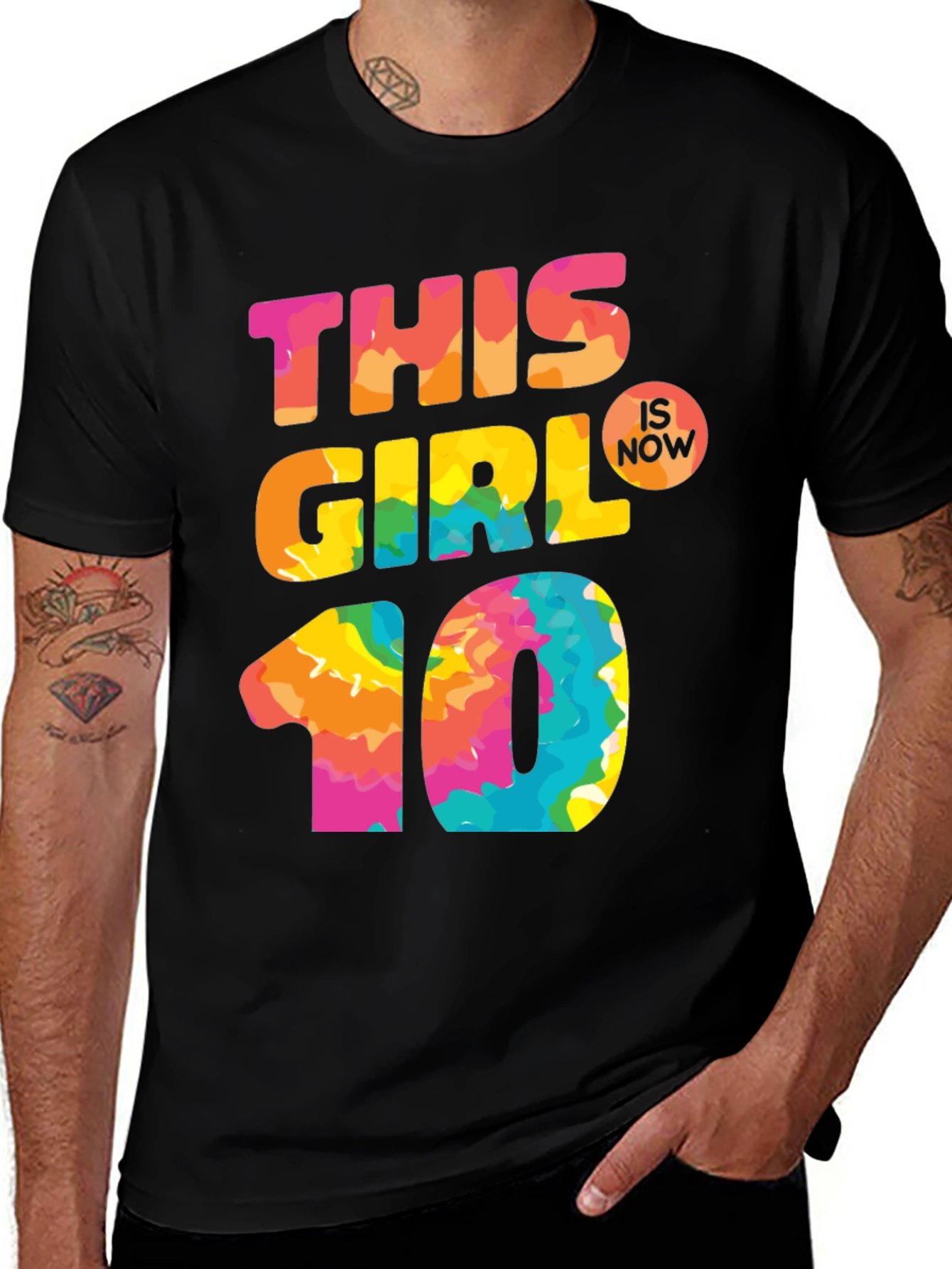 Variant 2 of This Girl is Now 10 T-Shirt