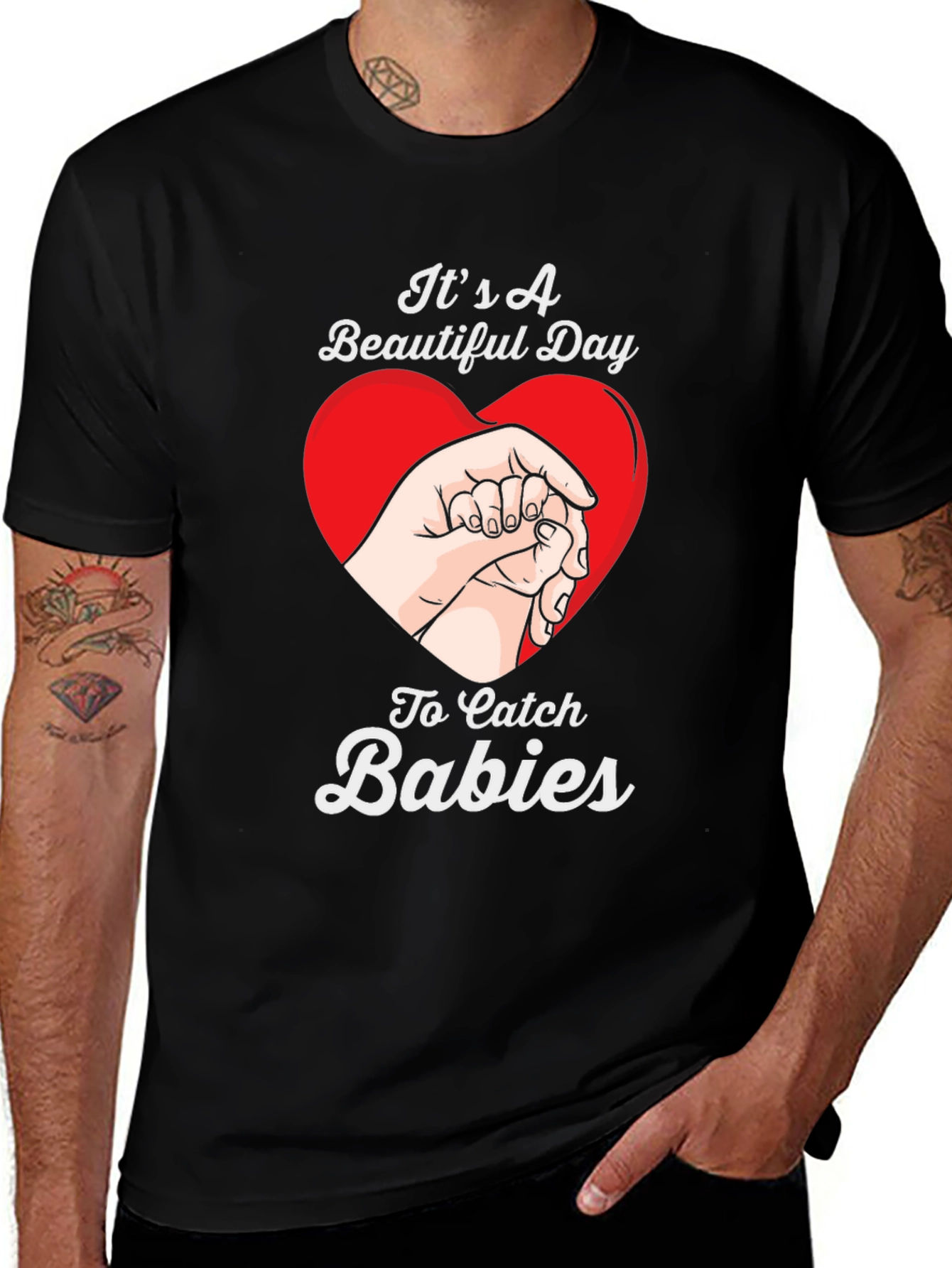 Variant 21 of Beautiful Day to Catch Babies T-Shirt