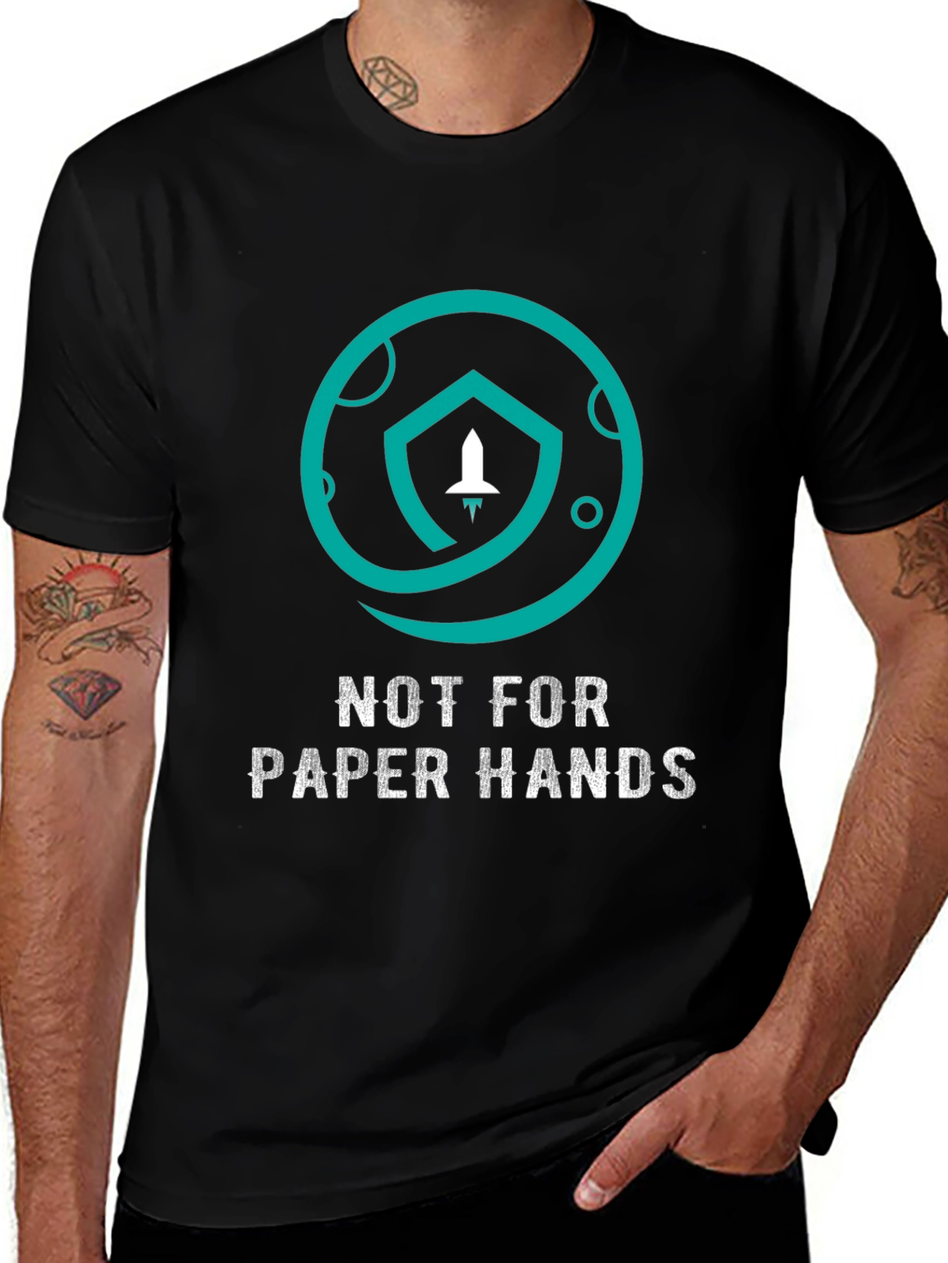 Variant 19 of Not for Paper Hands T-Shirt - Crypto Investor Apparel