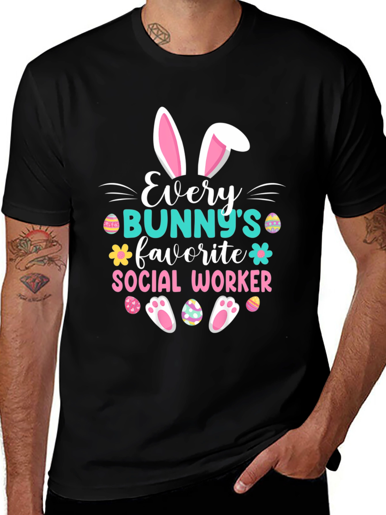 Every Bunny's Favorite Social Worker Easter T-Shirt
