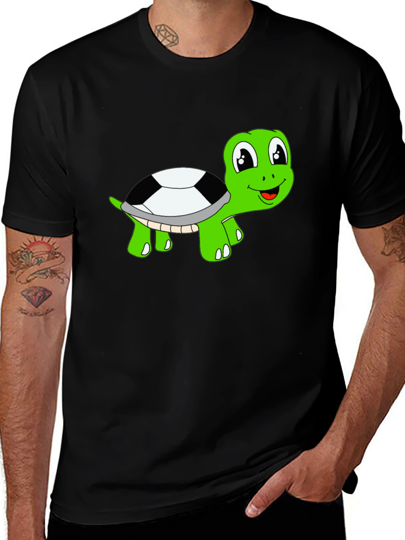 Variant 12 of Turtle Graphic Tee - Fun & Unique Design