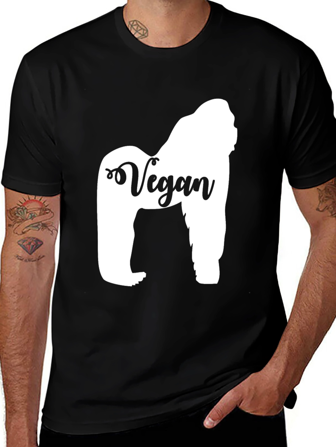 Vegan Gorilla T-Shirt