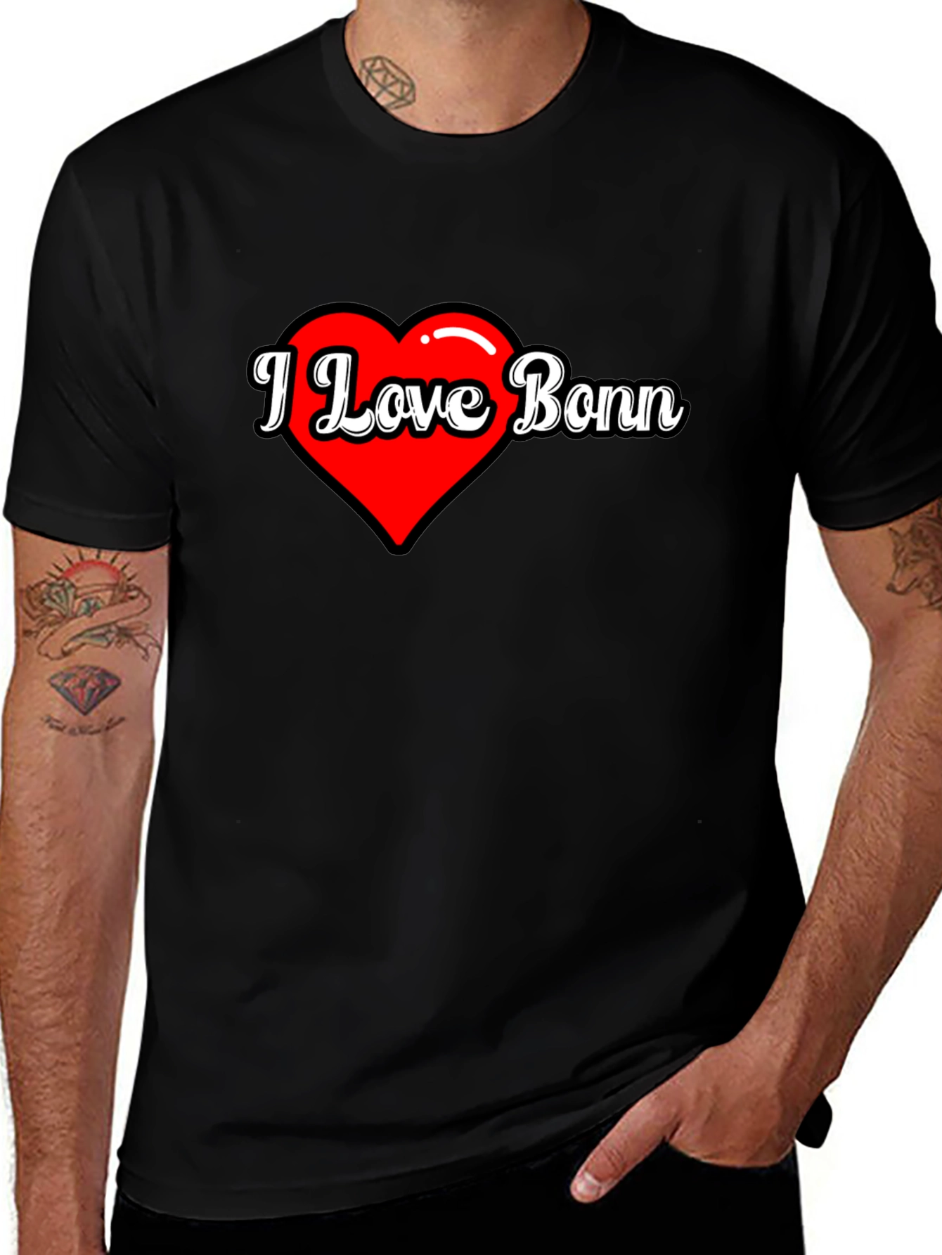I Love Bonn Graphic T-Shirt