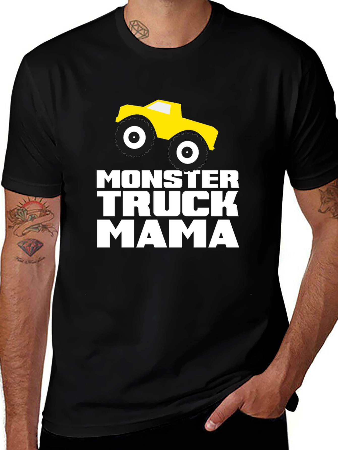 Variant 25 of Monster Truck Mama Graphic Tee