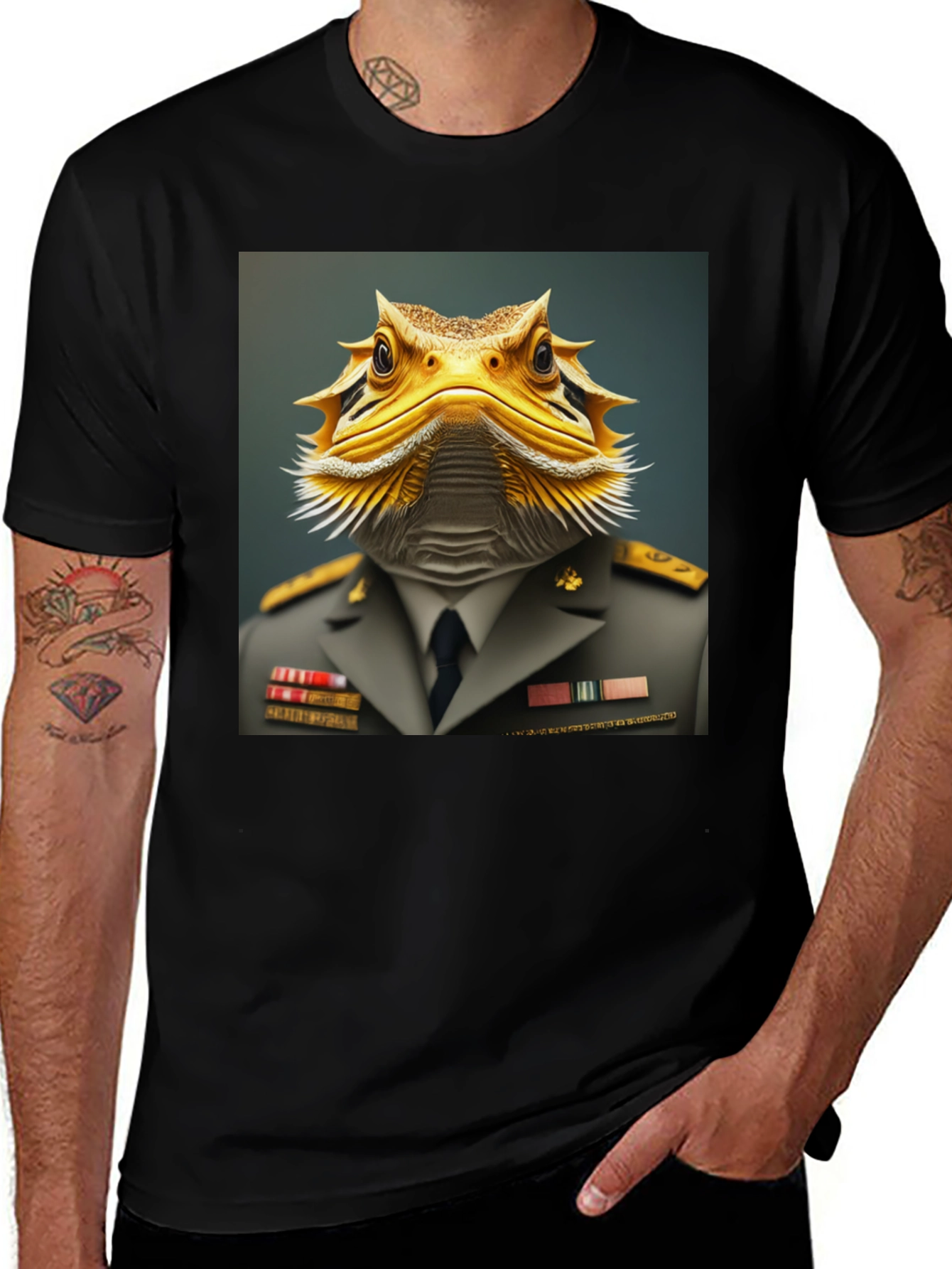 Variant 4 of Bearded Dragon General Graphic Tee