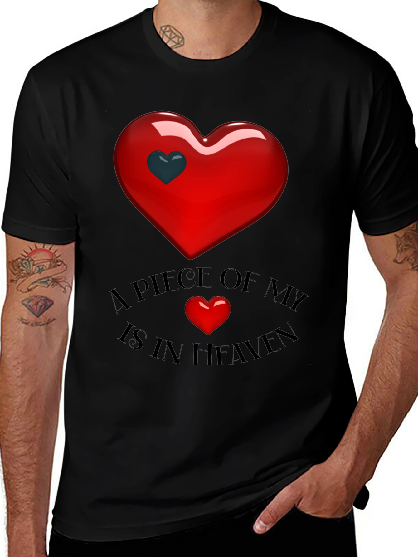 A Piece Of My Heart Is In Heaven T-Shirt