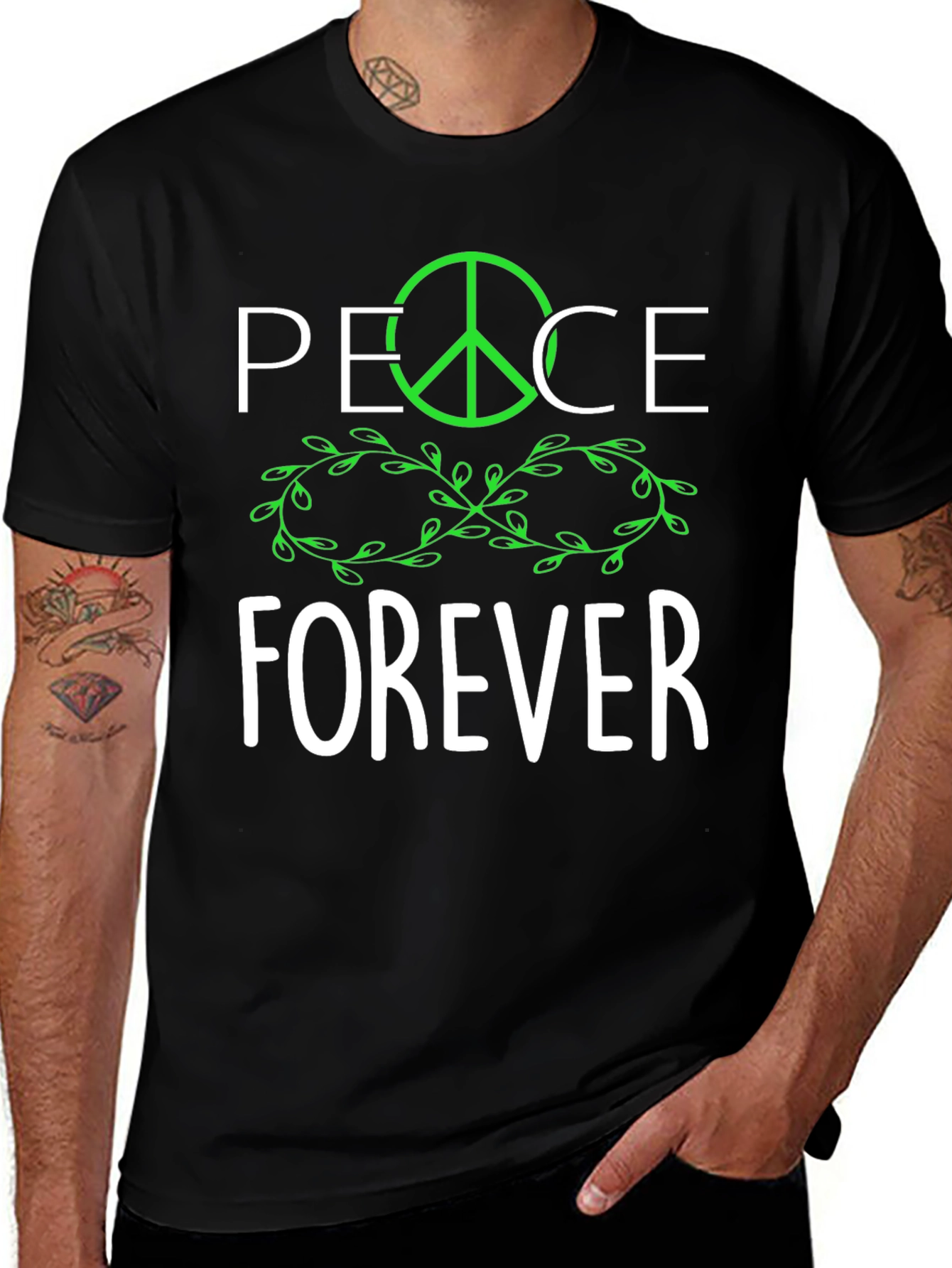 Variant 23 of Peace Forever Graphic T-Shirt