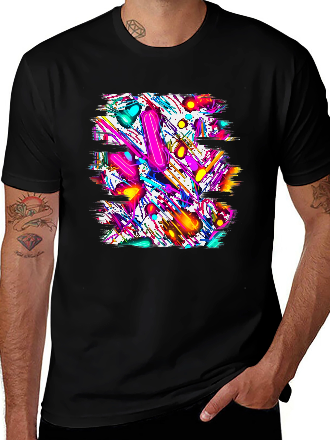 Variant 25 of Abstract Art T-Shirt - Bold Graphic Tee
