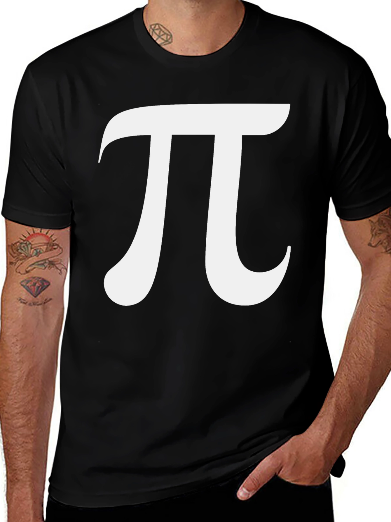 Pi Symbol T-Shirt - Math Geek Tee