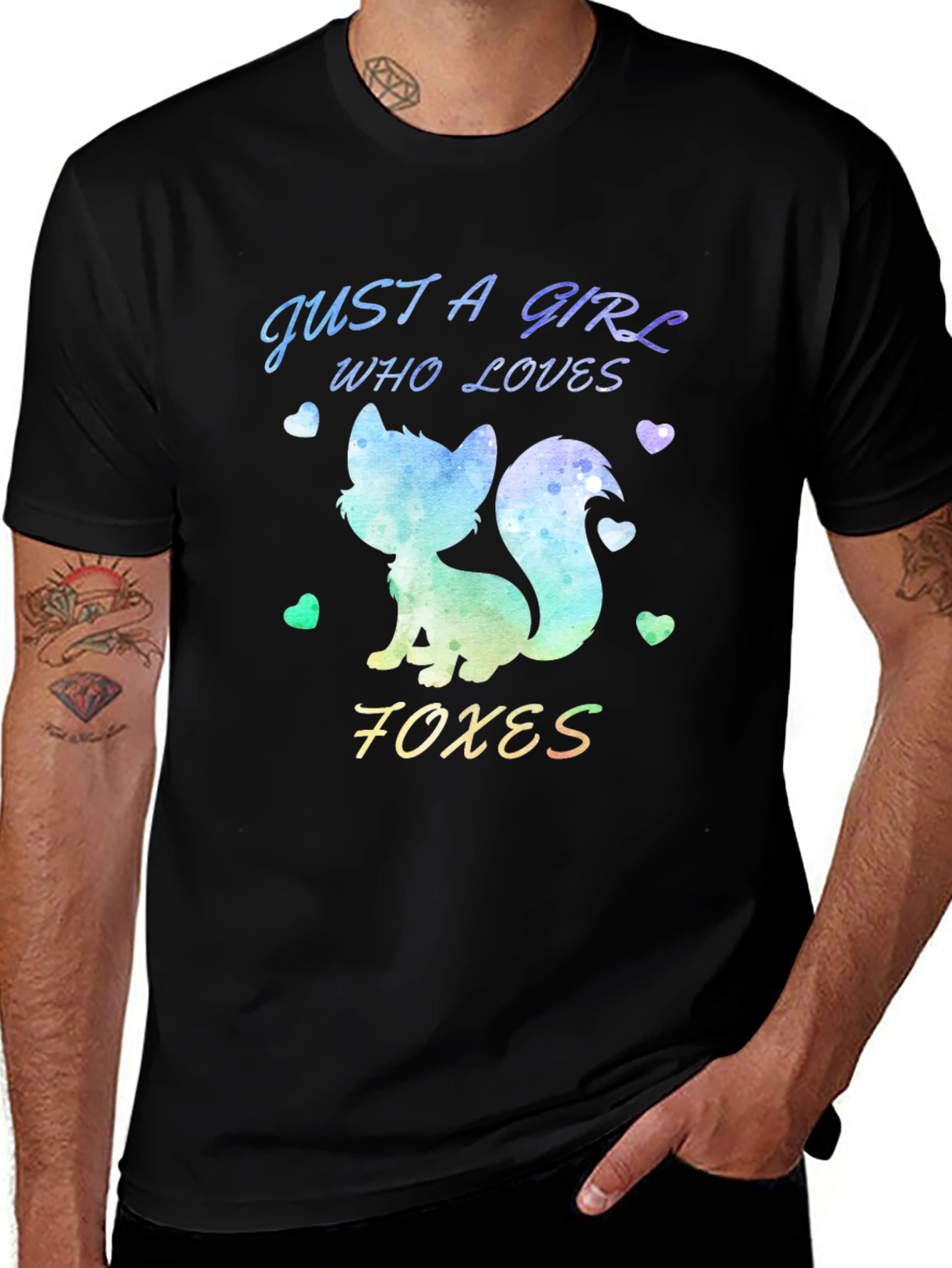 Just A Girl Who Loves Foxes T-Shirt