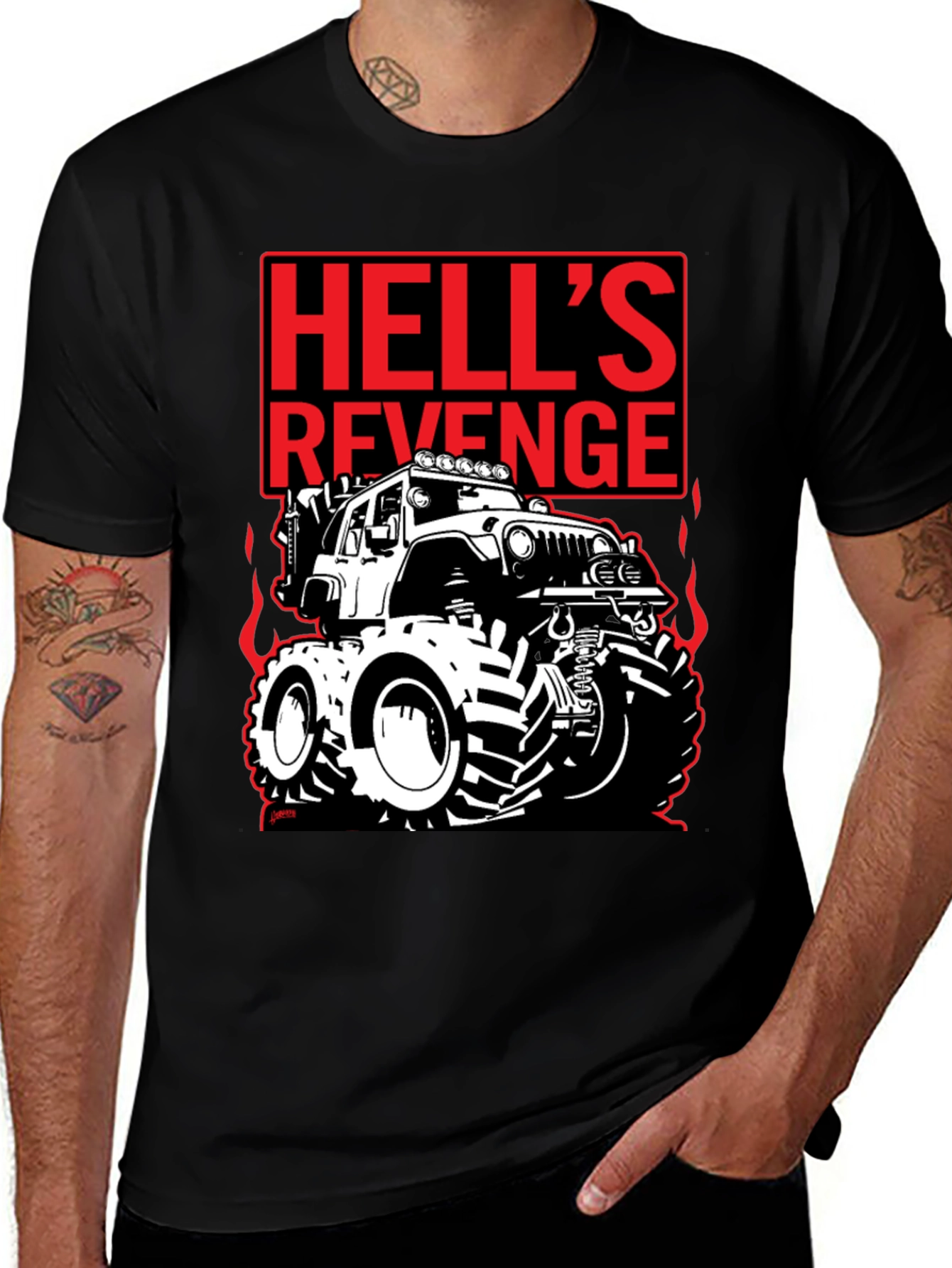 Variant 19 of Hell's Revenge T-Shirt: Off-Road Adventure