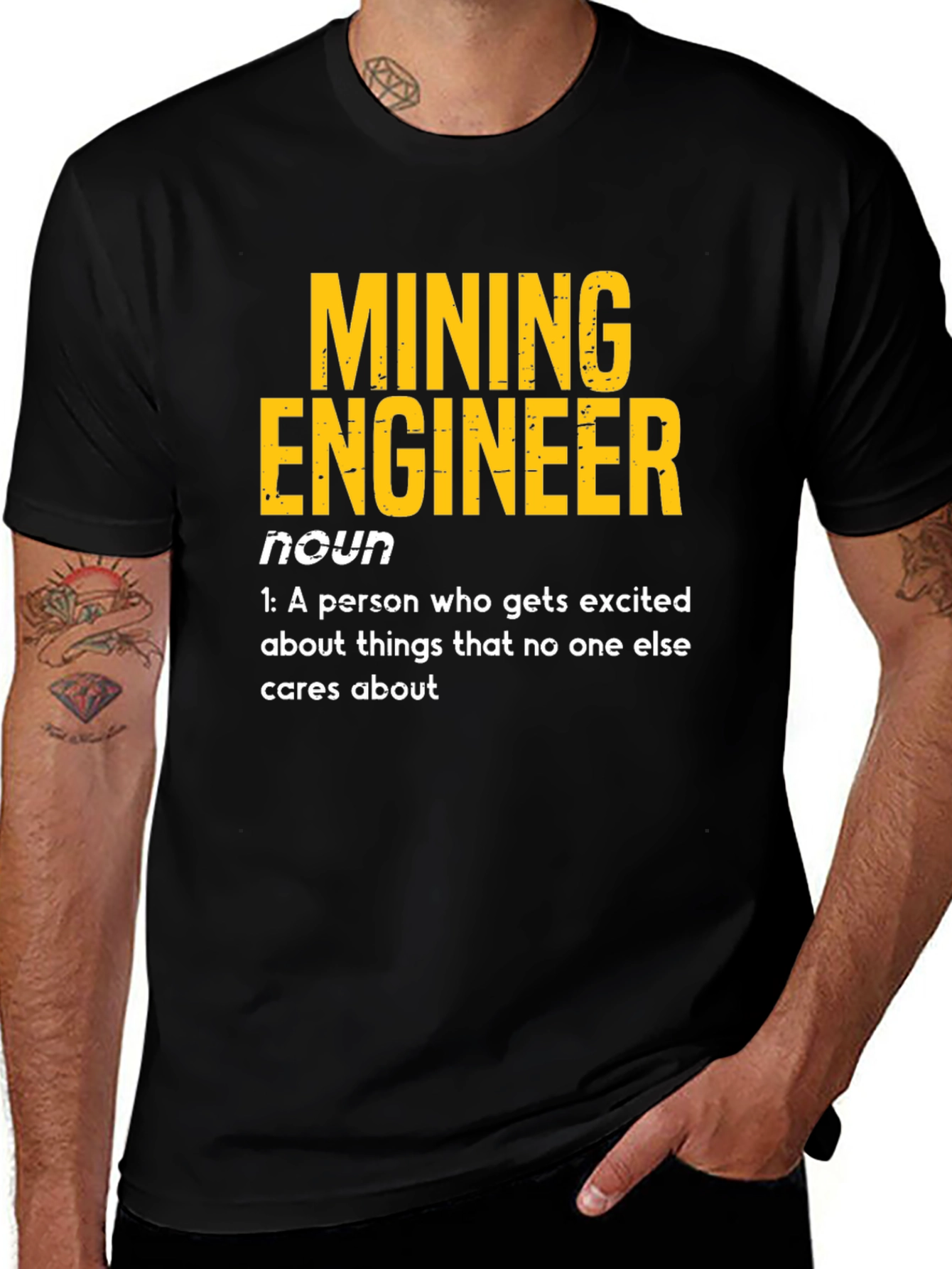 Variant 29 of Mining Engineer Definition T-Shirt