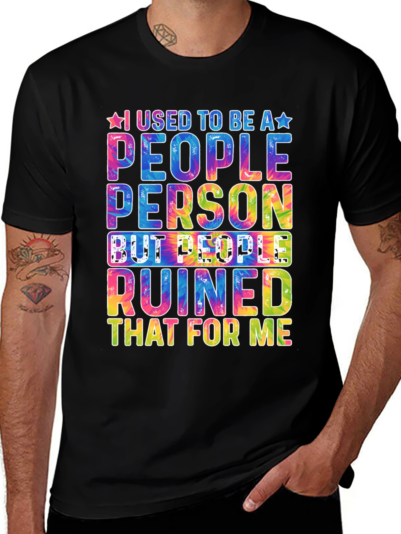 Variant 26 of I Used to be a People Person T-Shirt