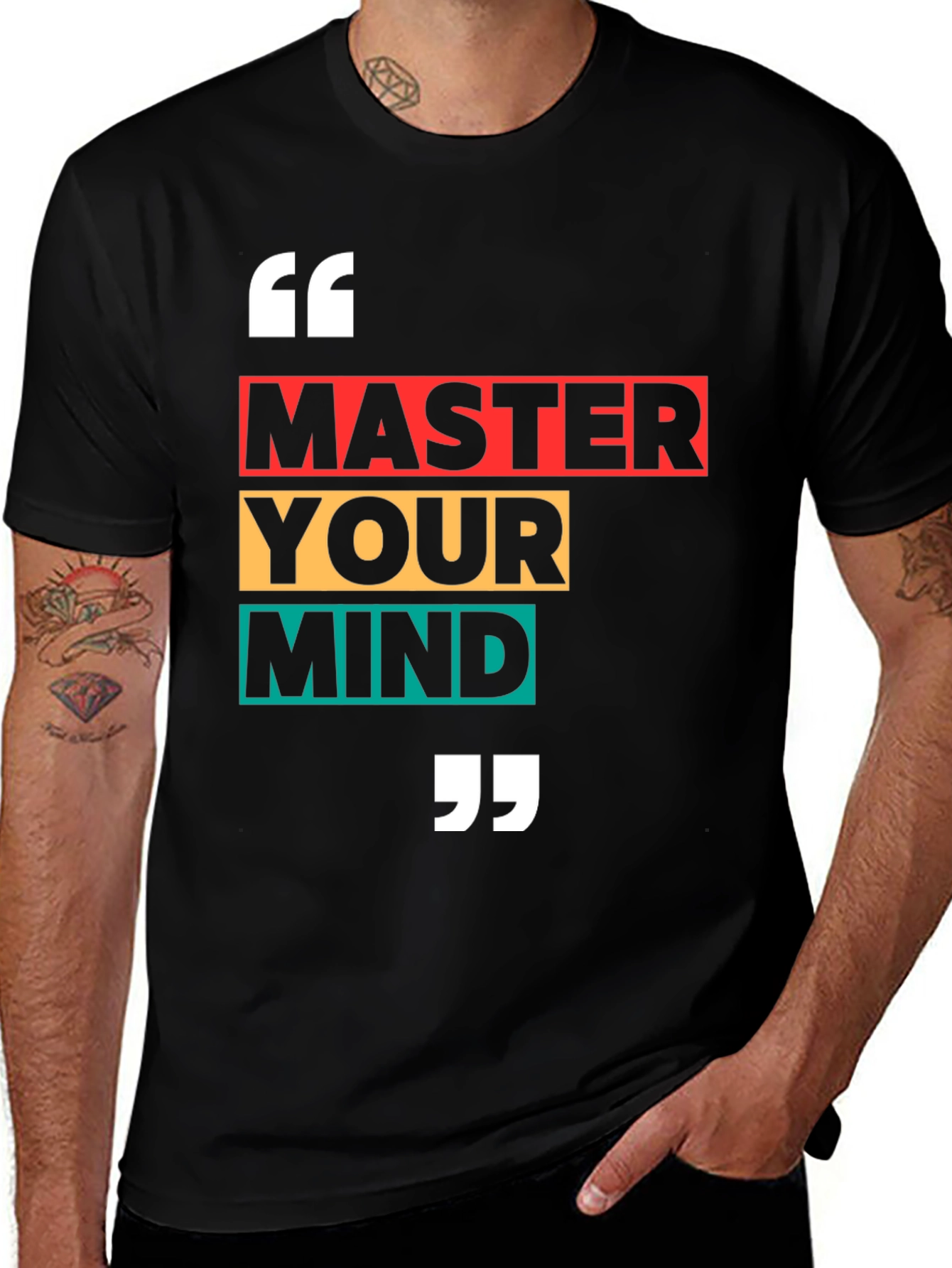 Variant 3 of Master Your Mind Graphic T-Shirt - Inspiring & Stylish
