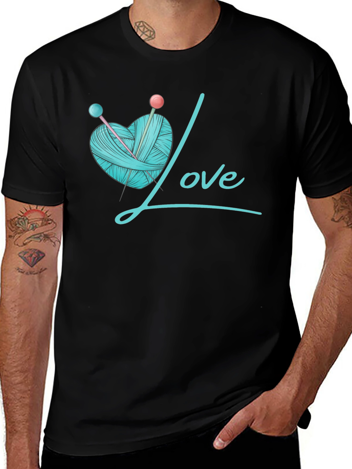 Variant 20 of Knitting Love T-Shirt