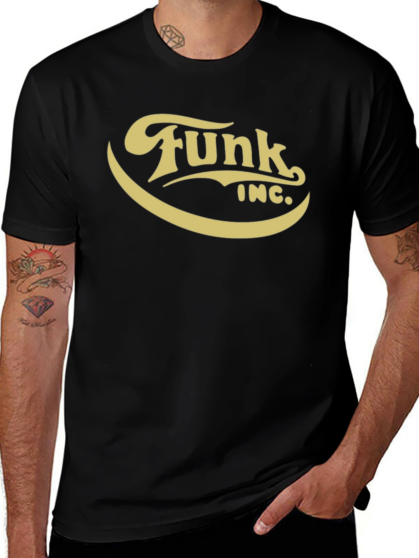 Variant 12 of Funk Inc. Graphic T-Shirt - Black