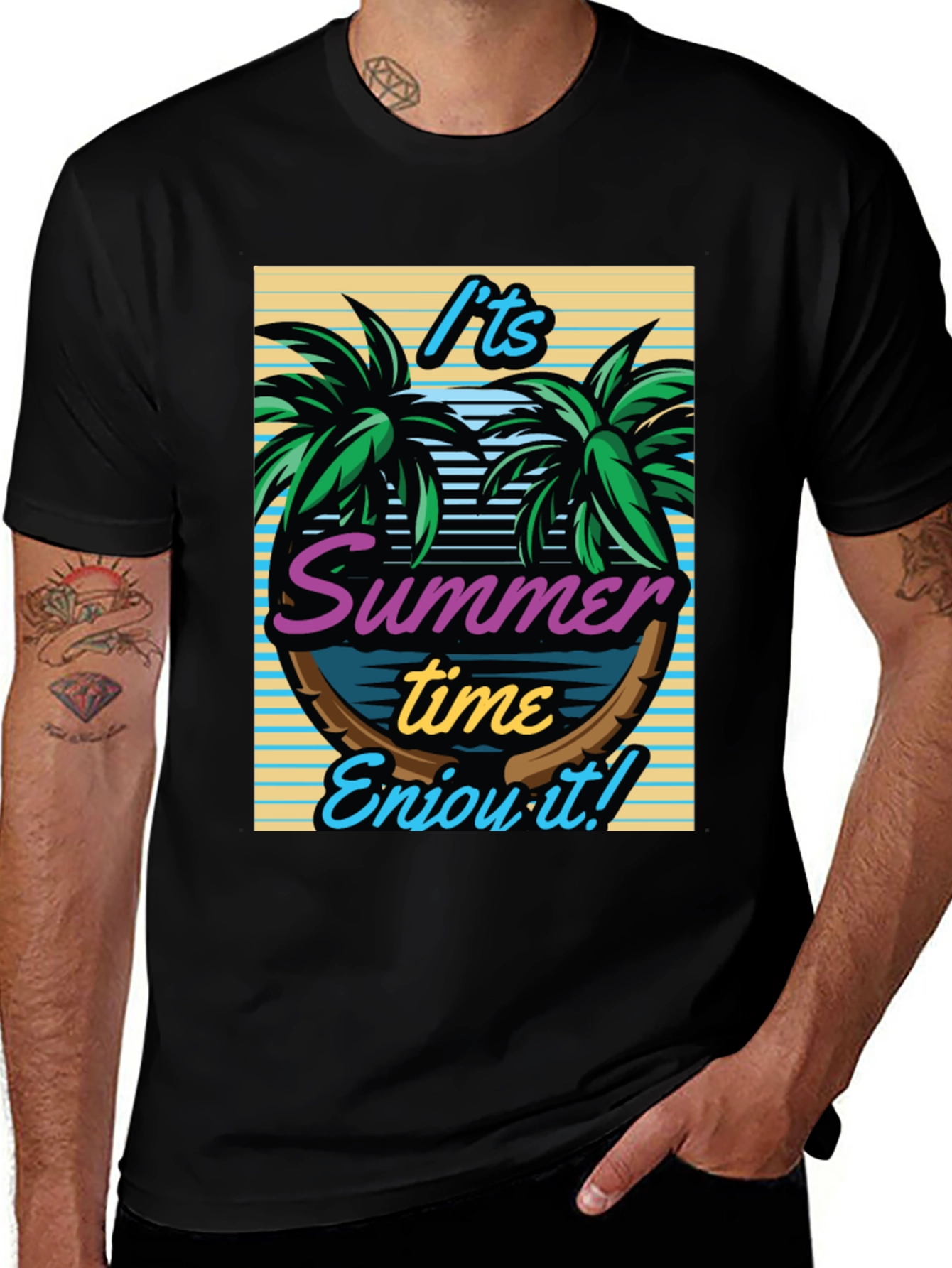Variant 27 of Summer Time Graphic Tee