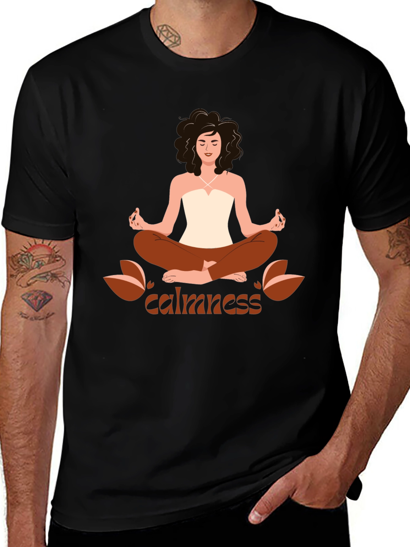 Variant 30 of Calmness Yoga T-Shirt