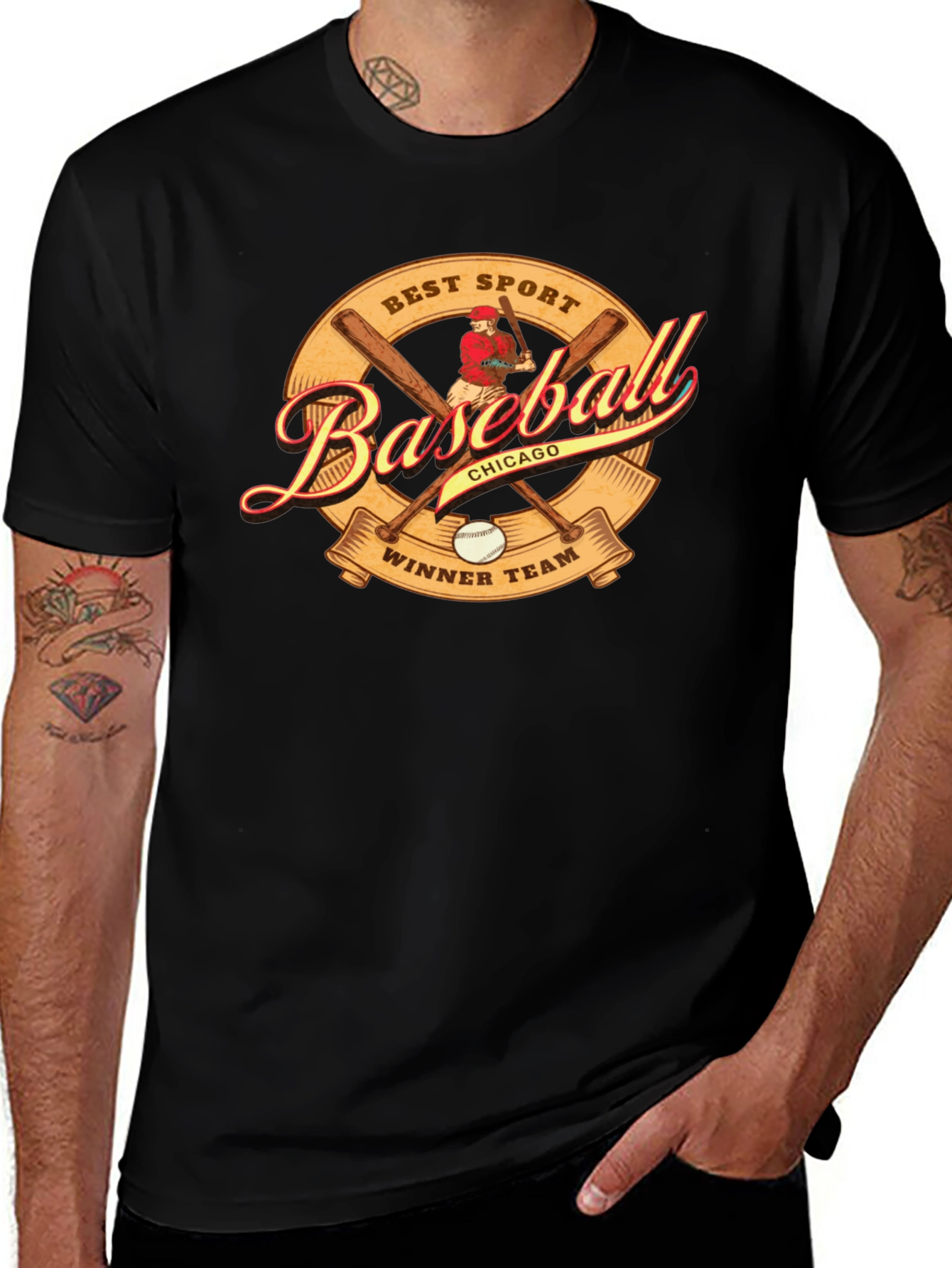 Variant 6 of Baseball Chicago T-Shirt - Best Sport Winner Team