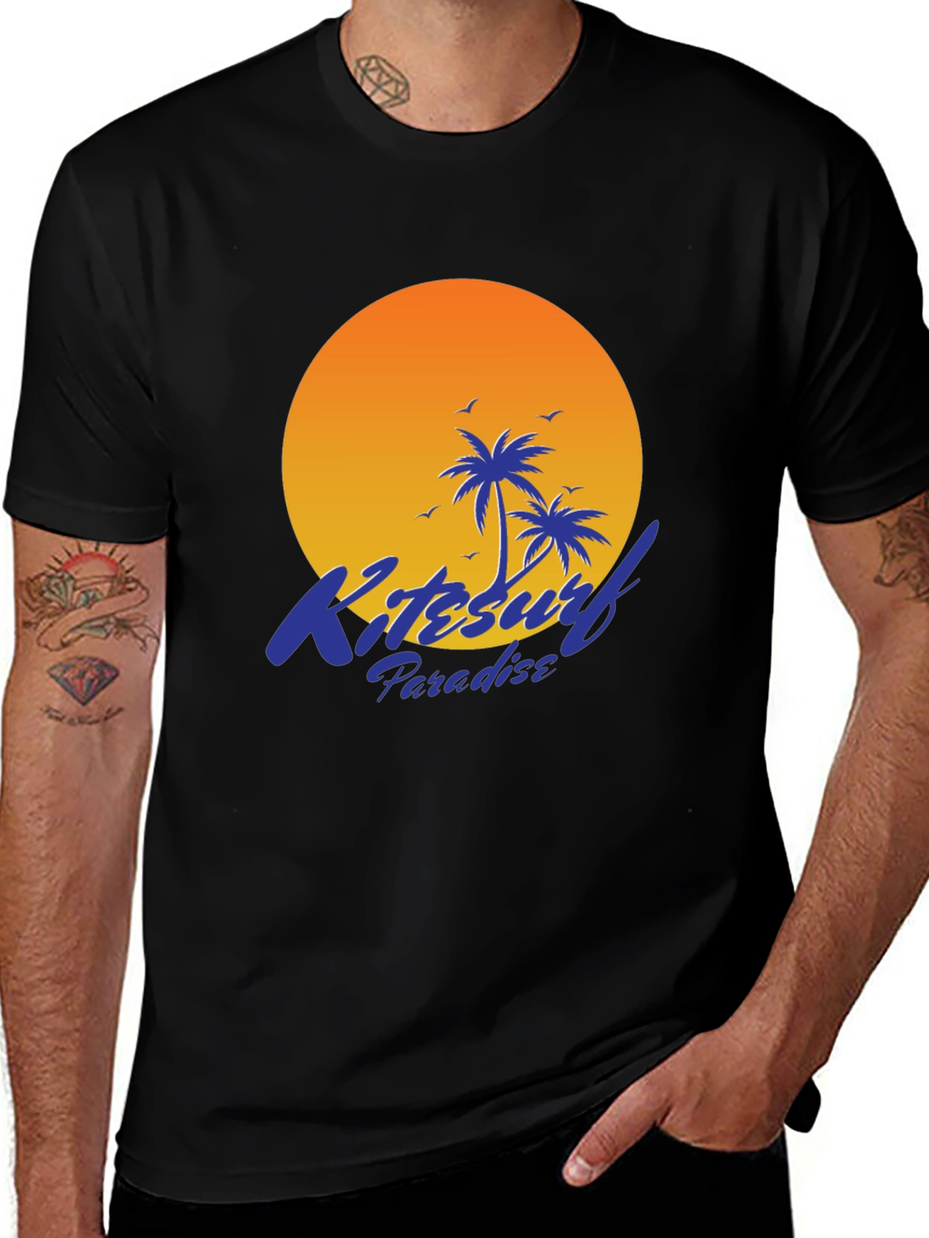 Kitesurf Paradise Graphic T-Shirt