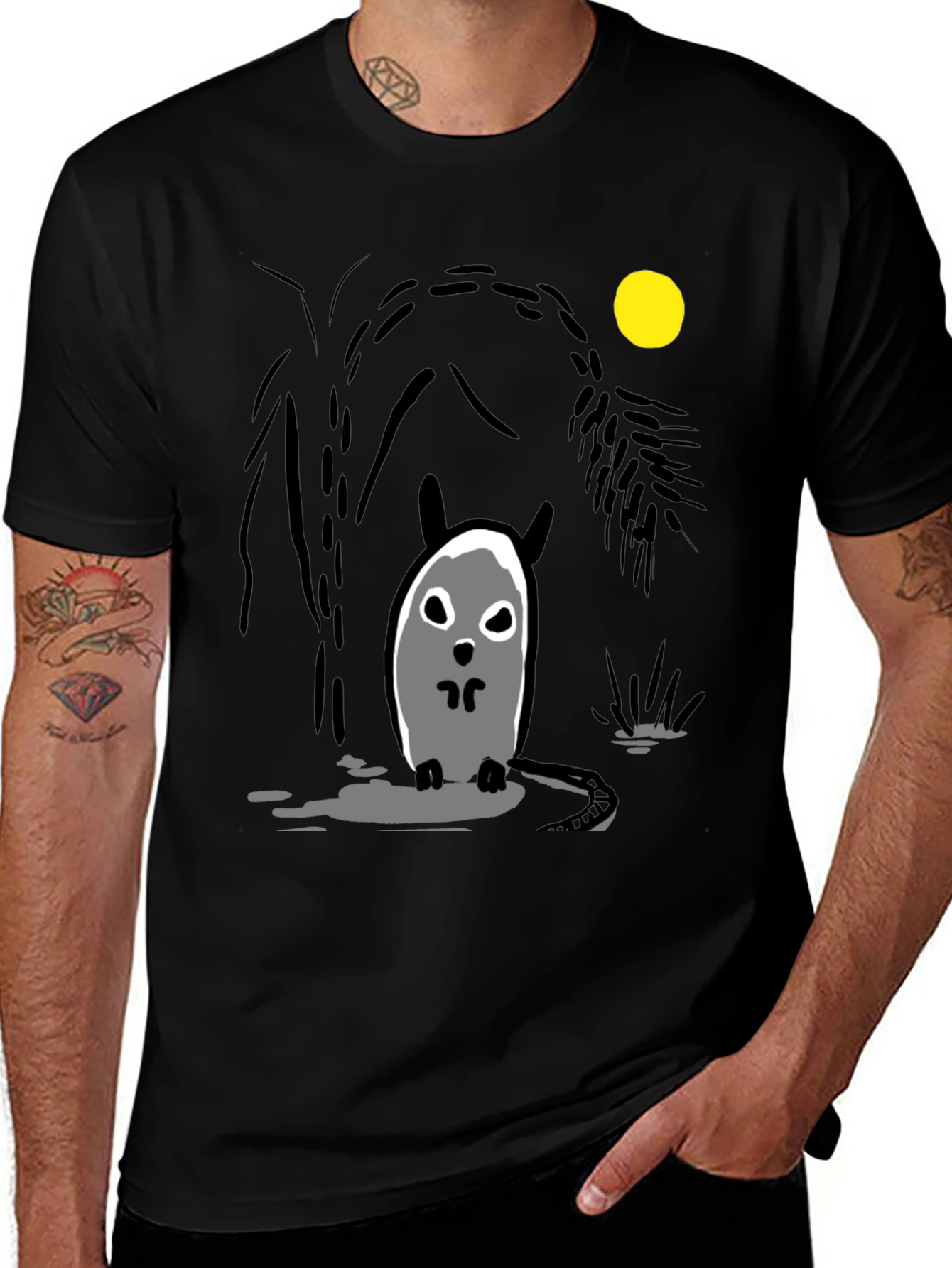 Variant 29 of Cute Forest Spirit Graphic Tee