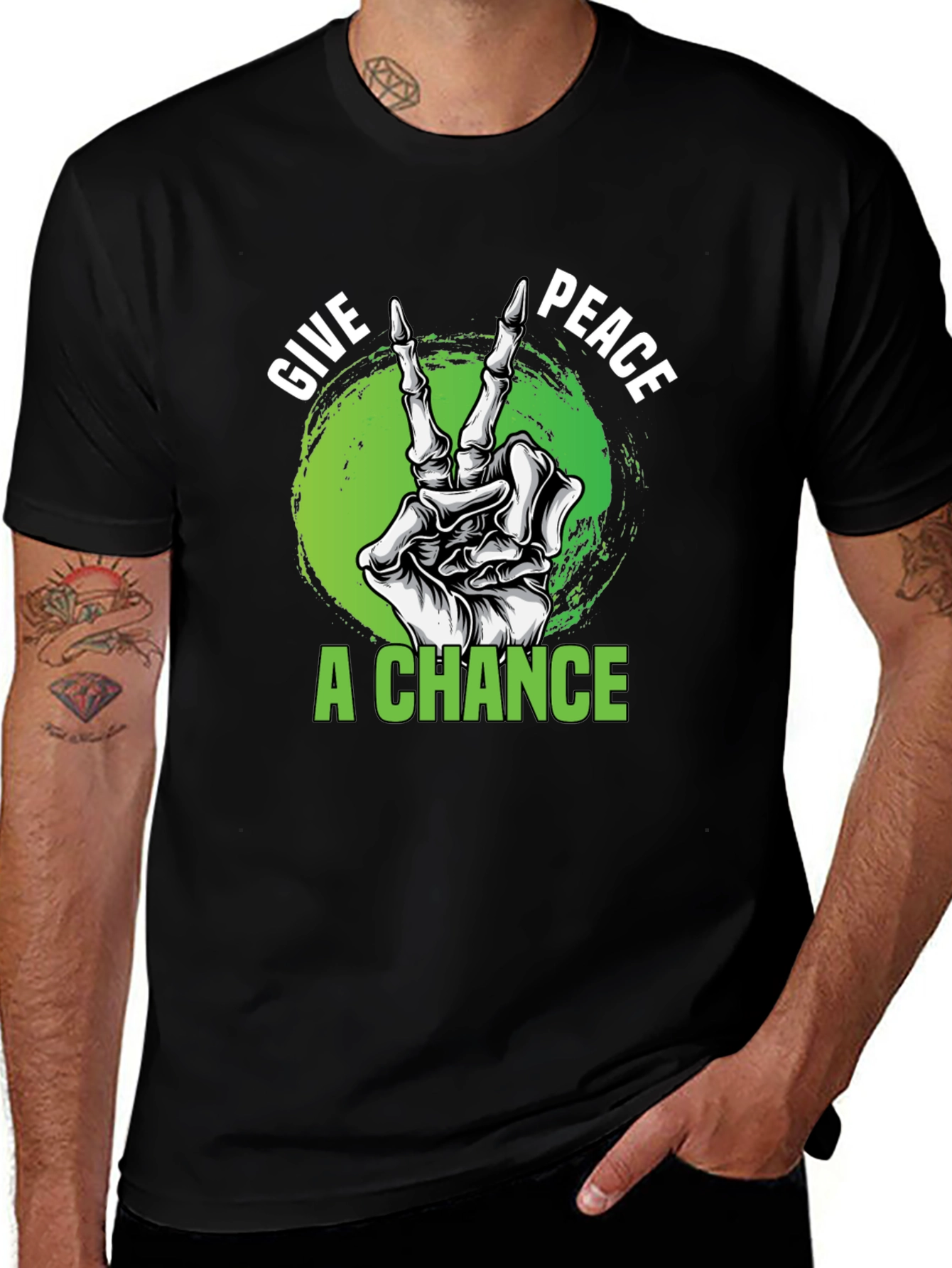 Variant 18 of Give Peace a Chance Graphic T-Shirt