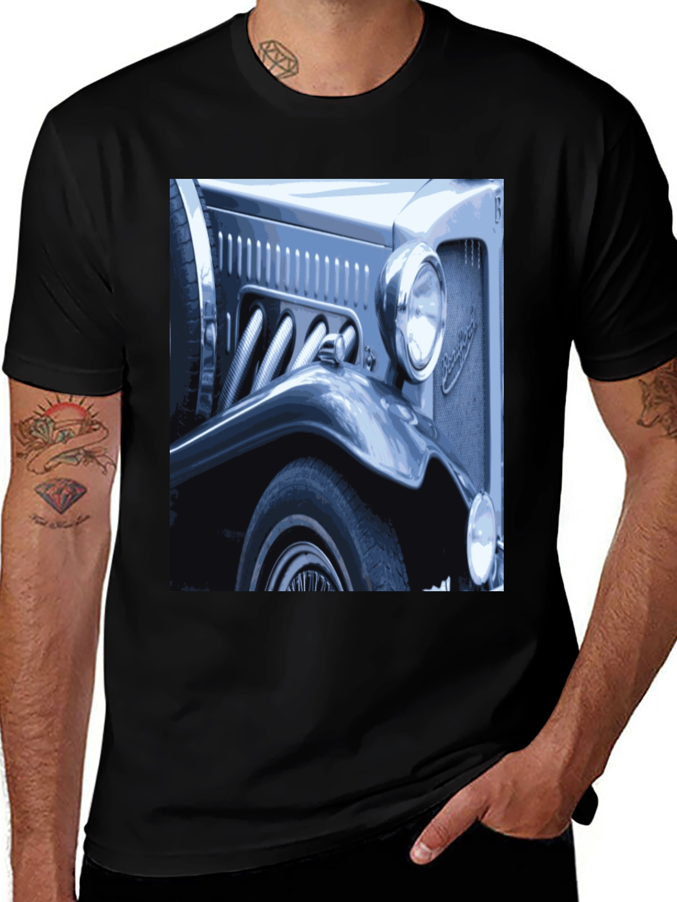 Variant 20 of Classic Car Graphic Tee - Cool Auto Enthusiast Shirt