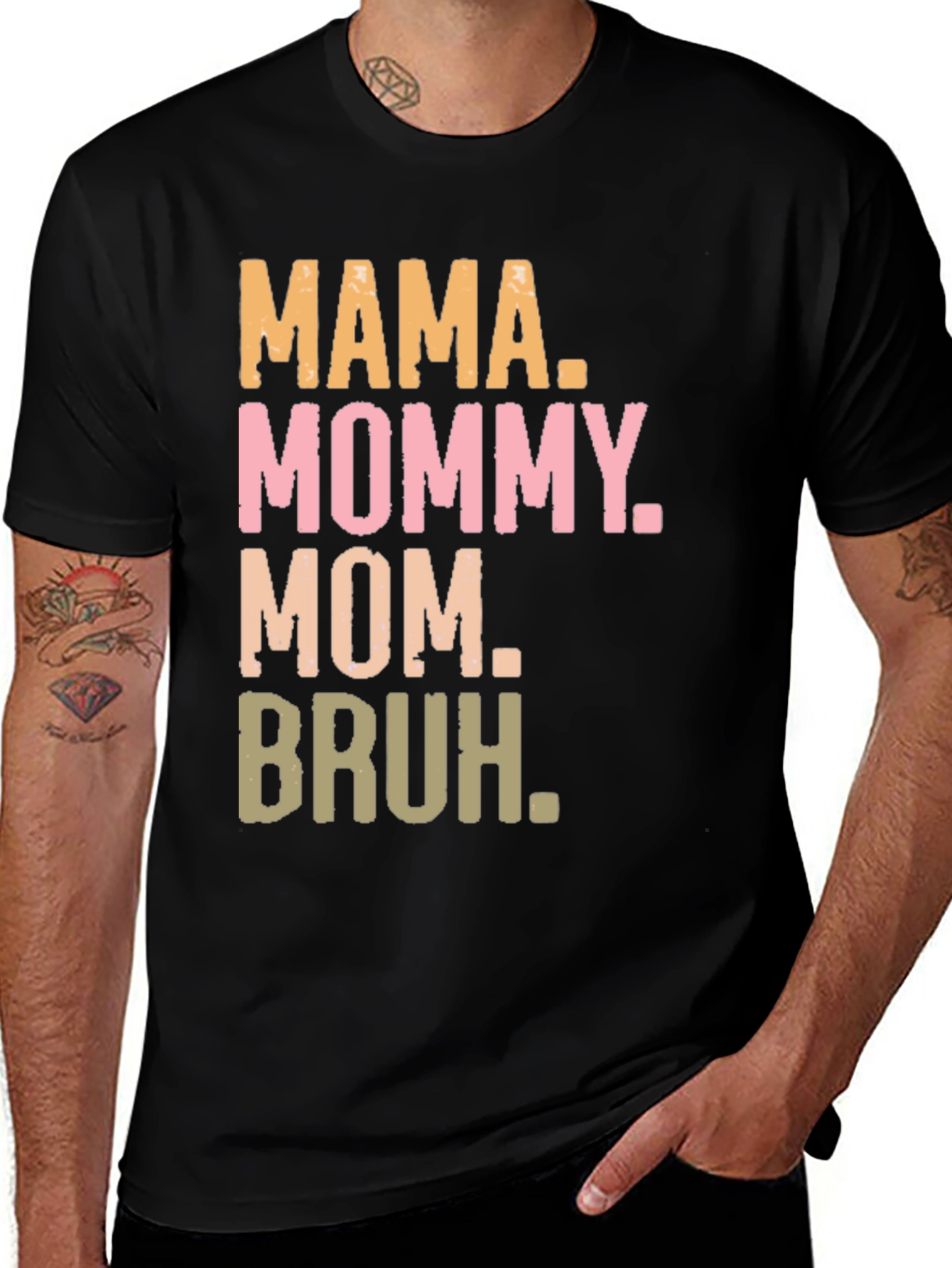 Variant 14 of Mama Mommy Mom Bruh T-Shirt