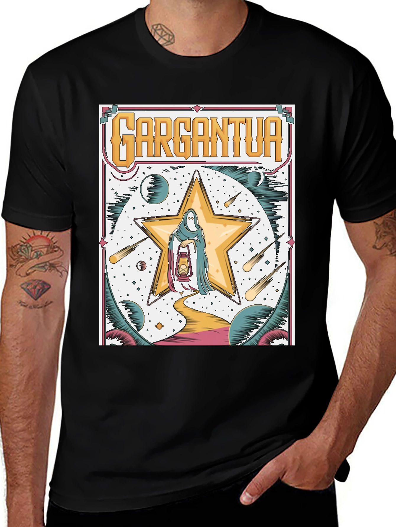 Variant 23 of Gargantua Graphic Tee - Sci-Fi Inspired T-Shirt