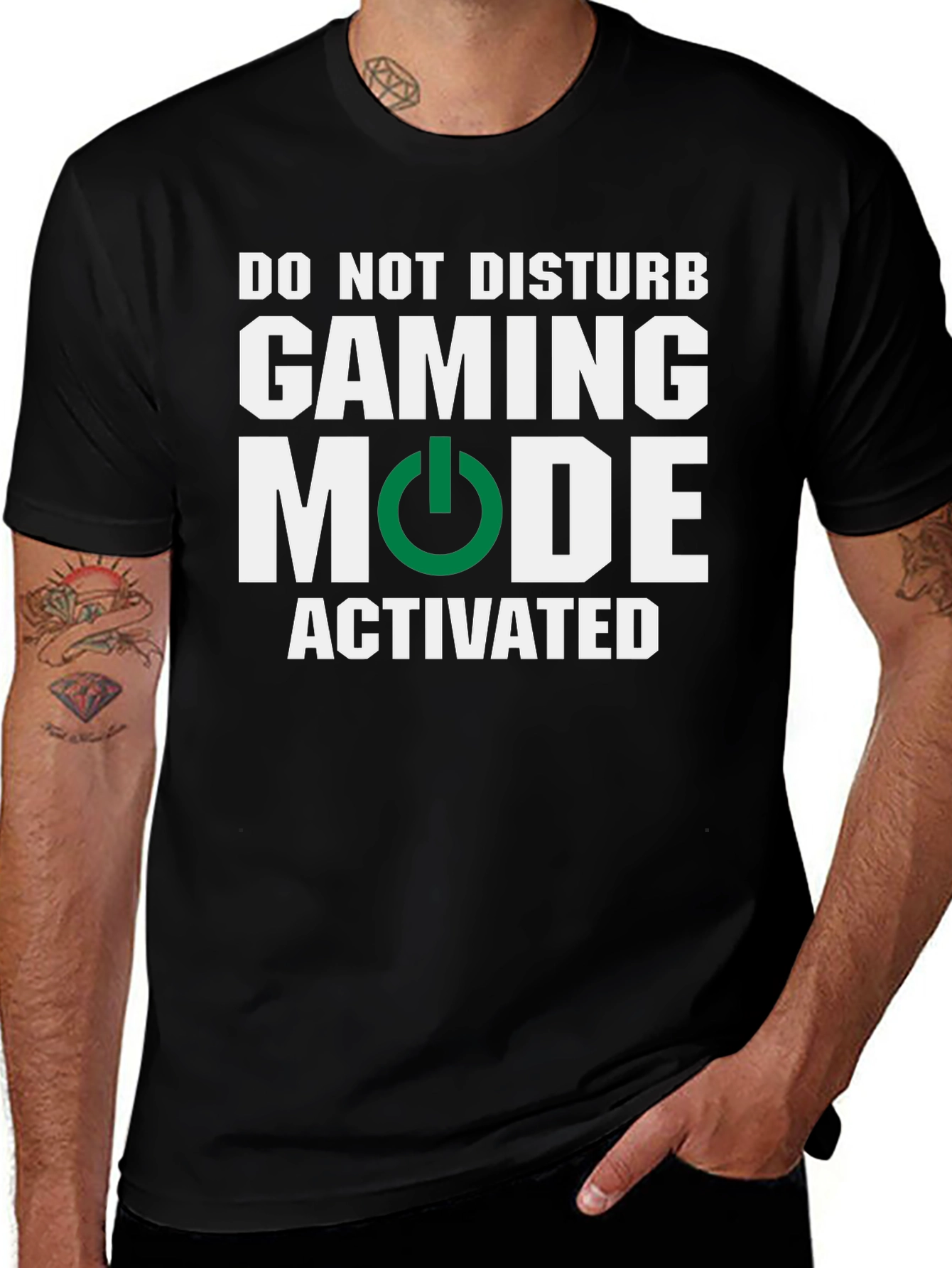 Variant 12 of Gaming Mode Activated T-Shirt - Gamer Apparel