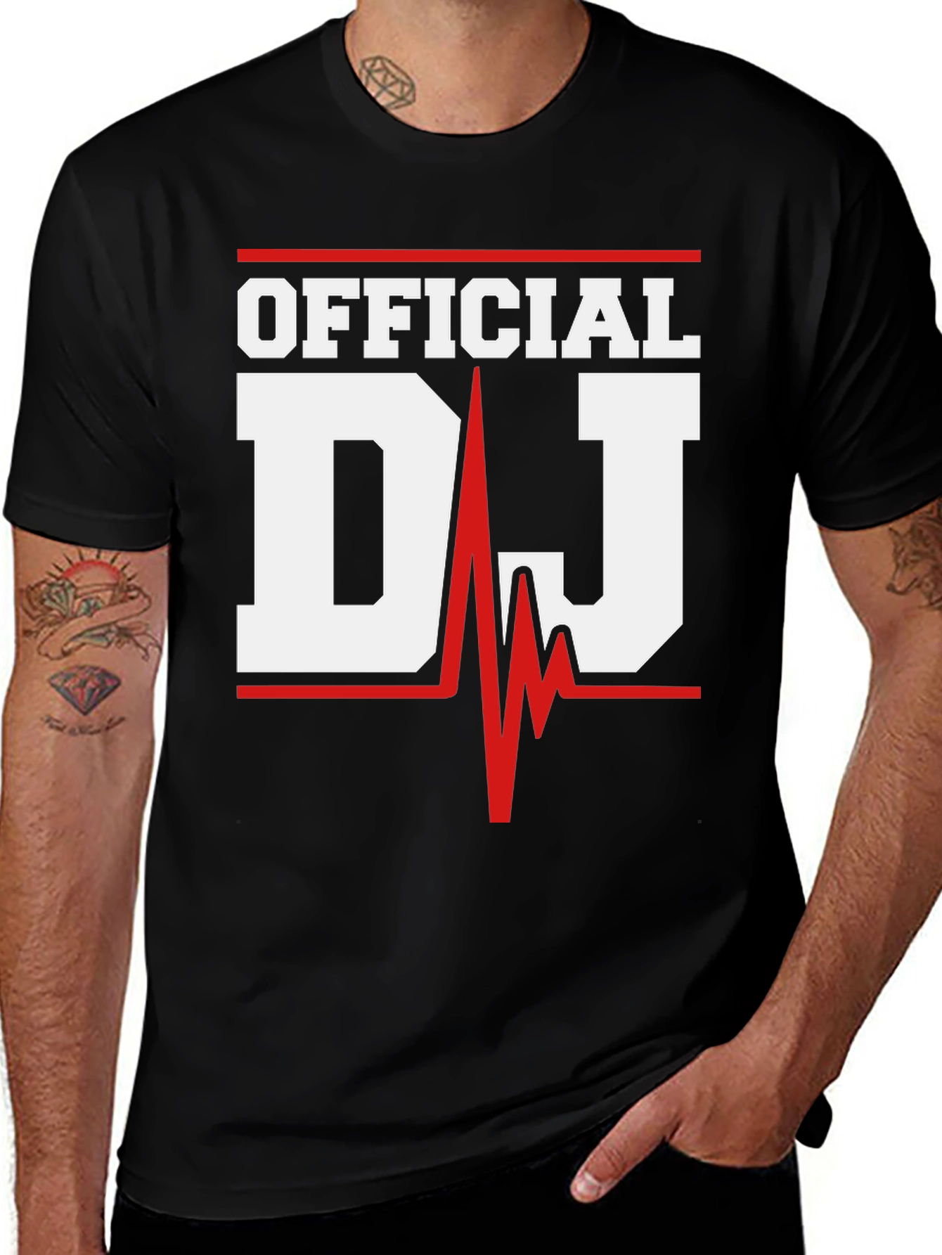 Official DJ Heartbeat Graphic T-Shirt