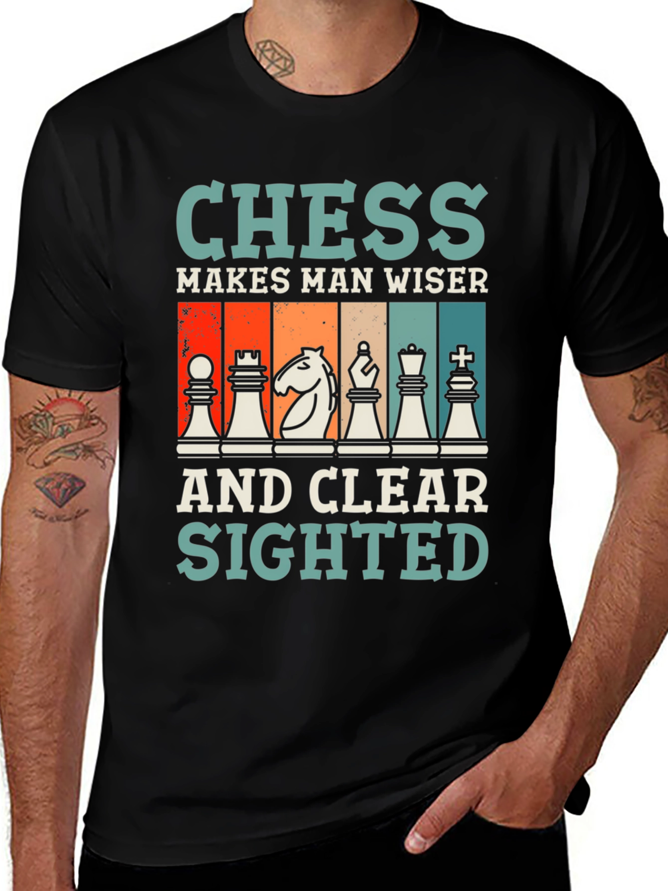 Chess Makes Man Wiser T-Shirt