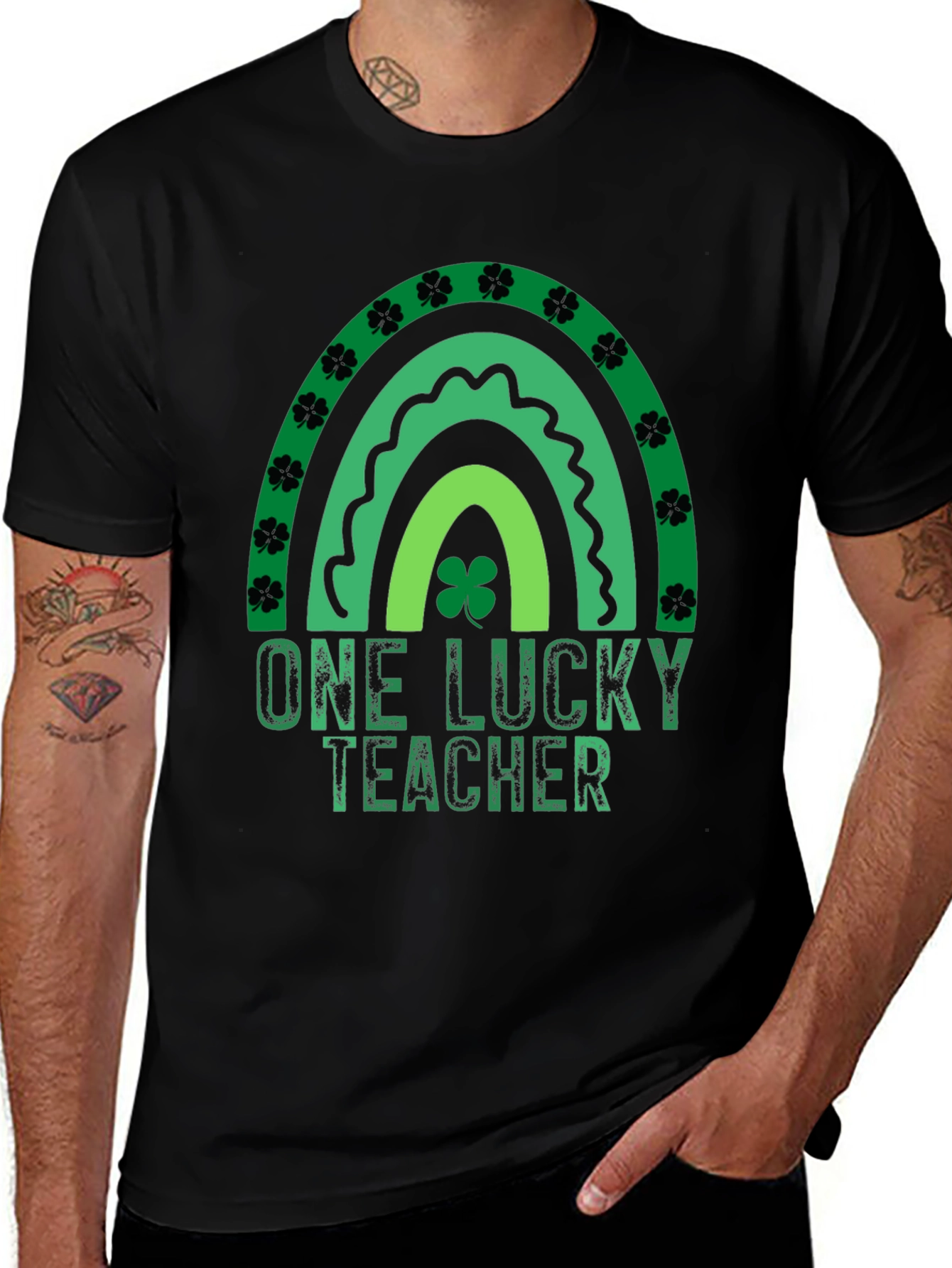 Lucky Teacher St. Patrick's Day Graphic Tee