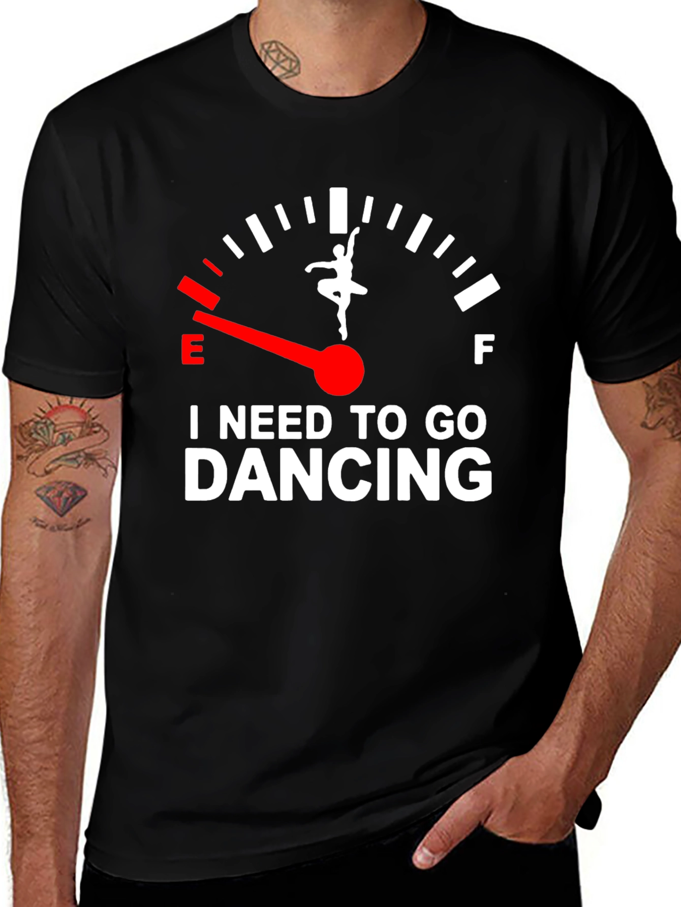 Variant 19 of I Need To Go Dancing T-Shirt