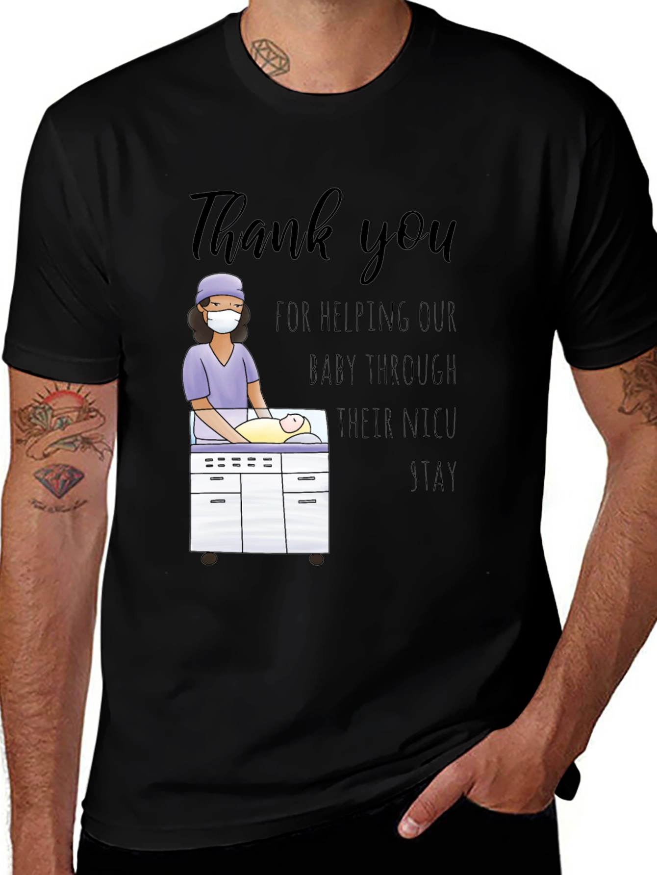 NICU Nurse Thank You T-Shirt