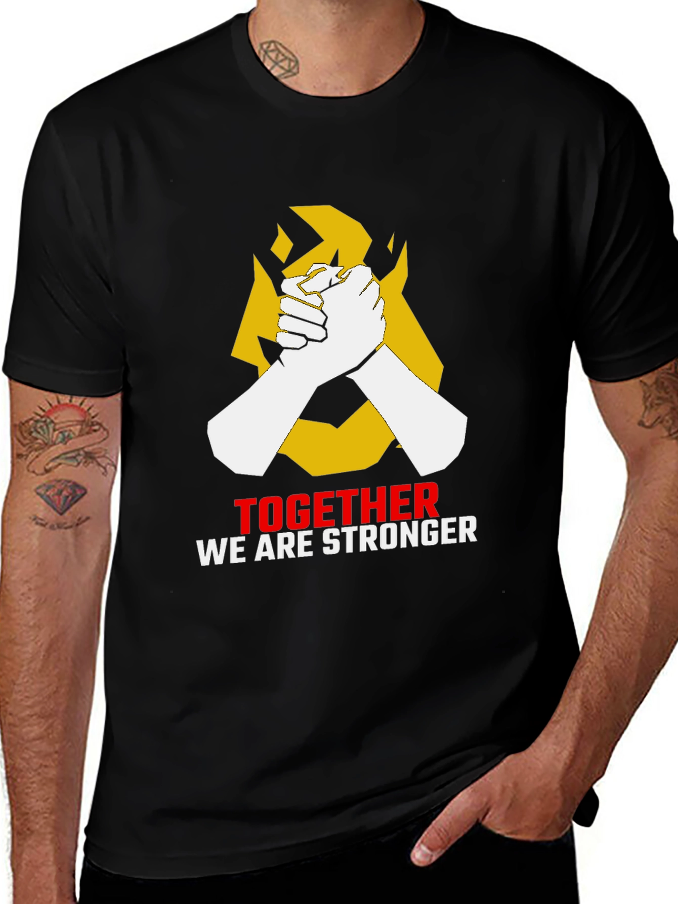 Variant 29 of Together We Are Stronger Graphic T-Shirt